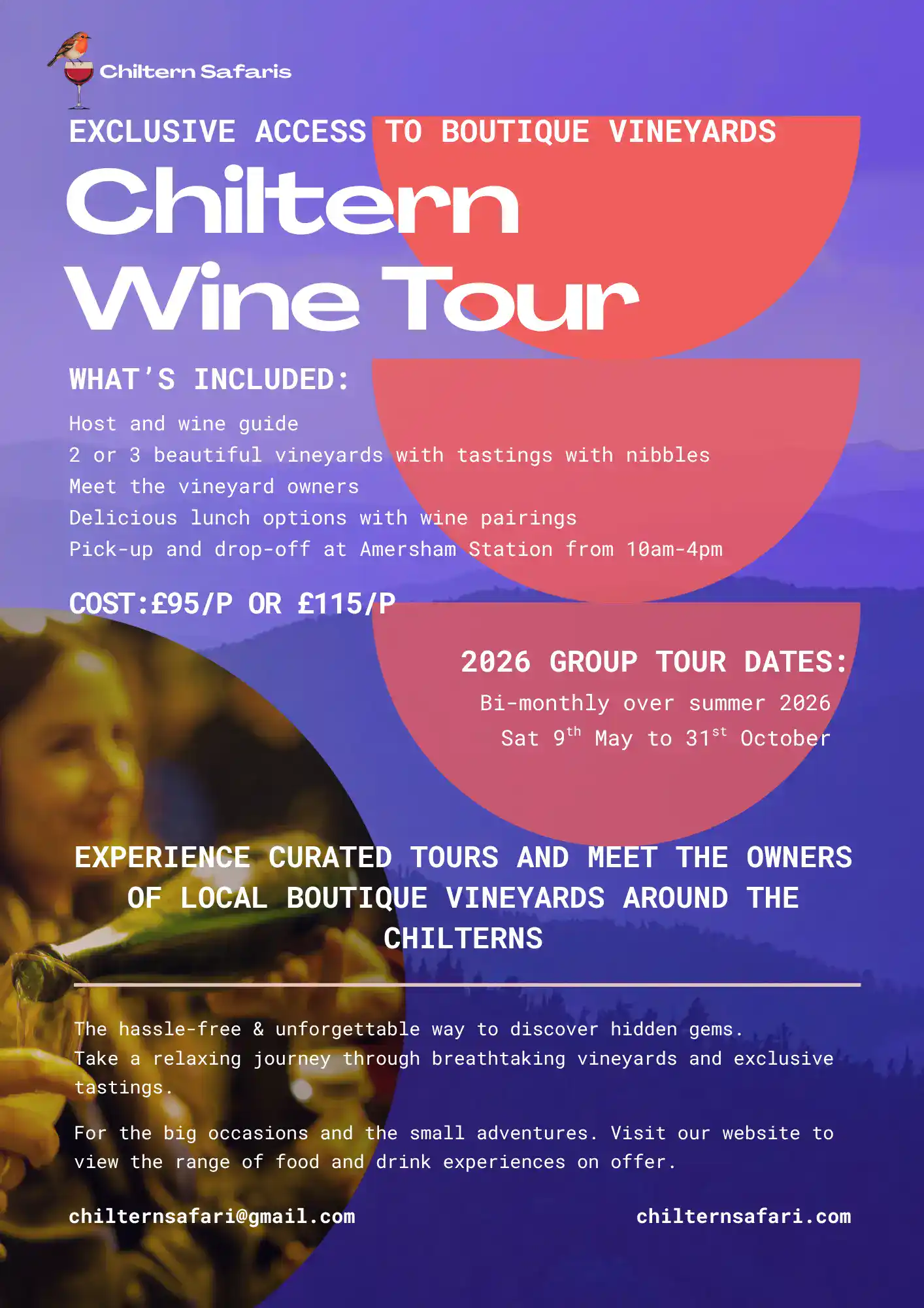 2026 Chiltern Wine Tours