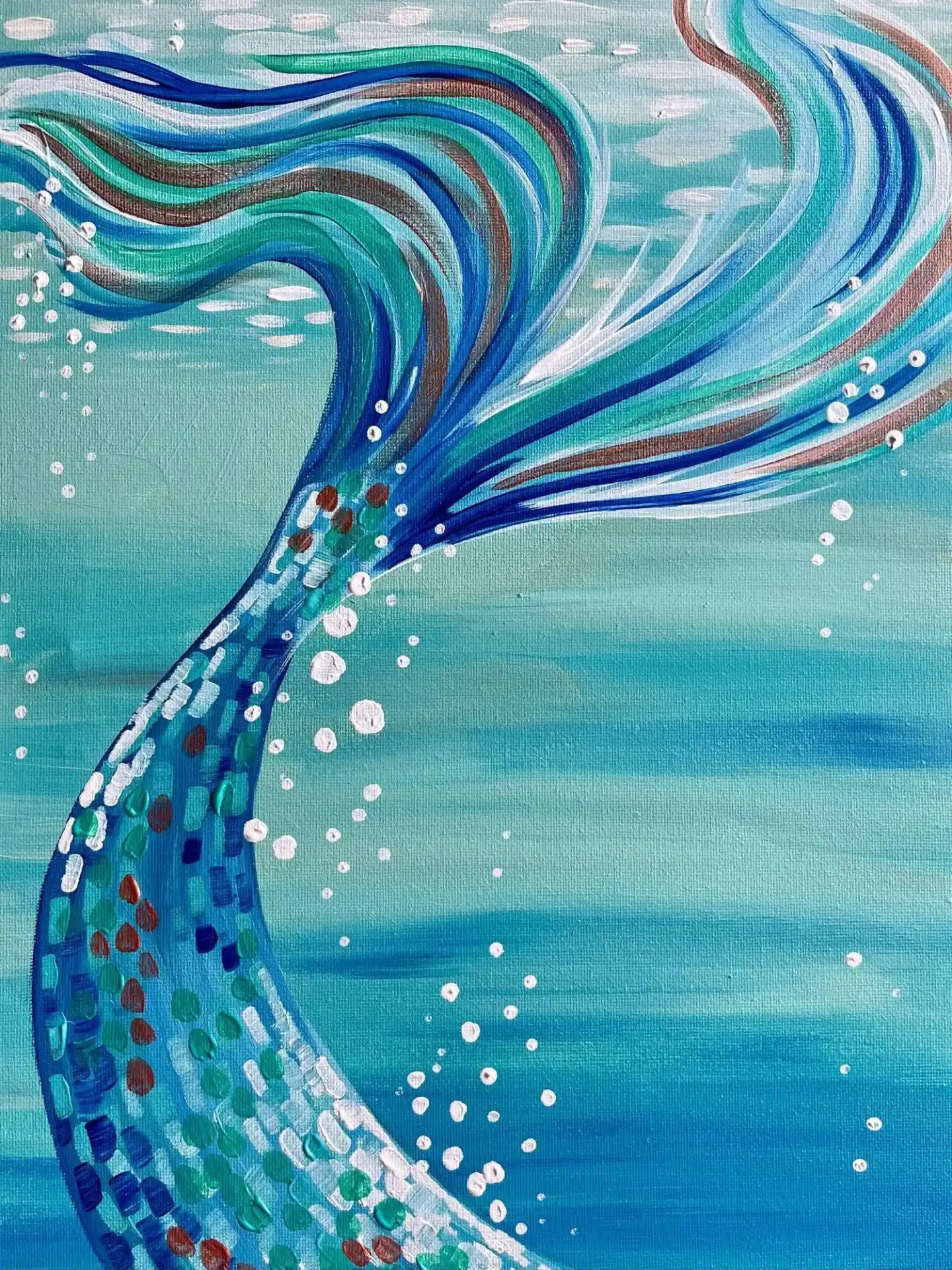 “A Mermaid’s Tale” Family Painting Workshop