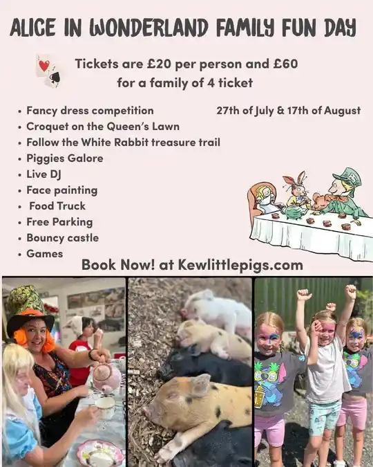 Alice In Wonderland Family Fun Day
