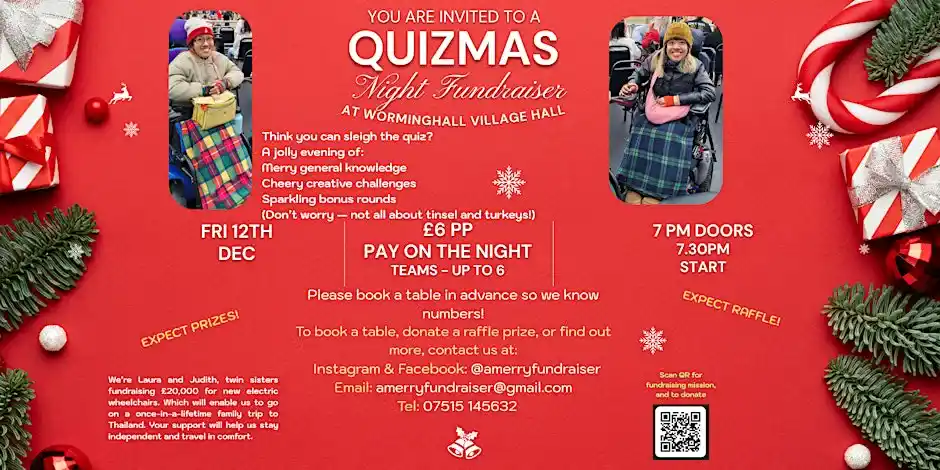 Amerryfundraiser Quizmas Night Fundraiser