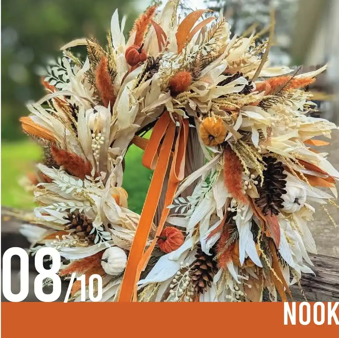 Autumn Wreath Making Workshop At Nook