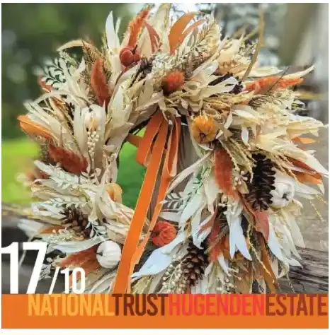 Autumn Wreath Workshop At Hughenden Manor