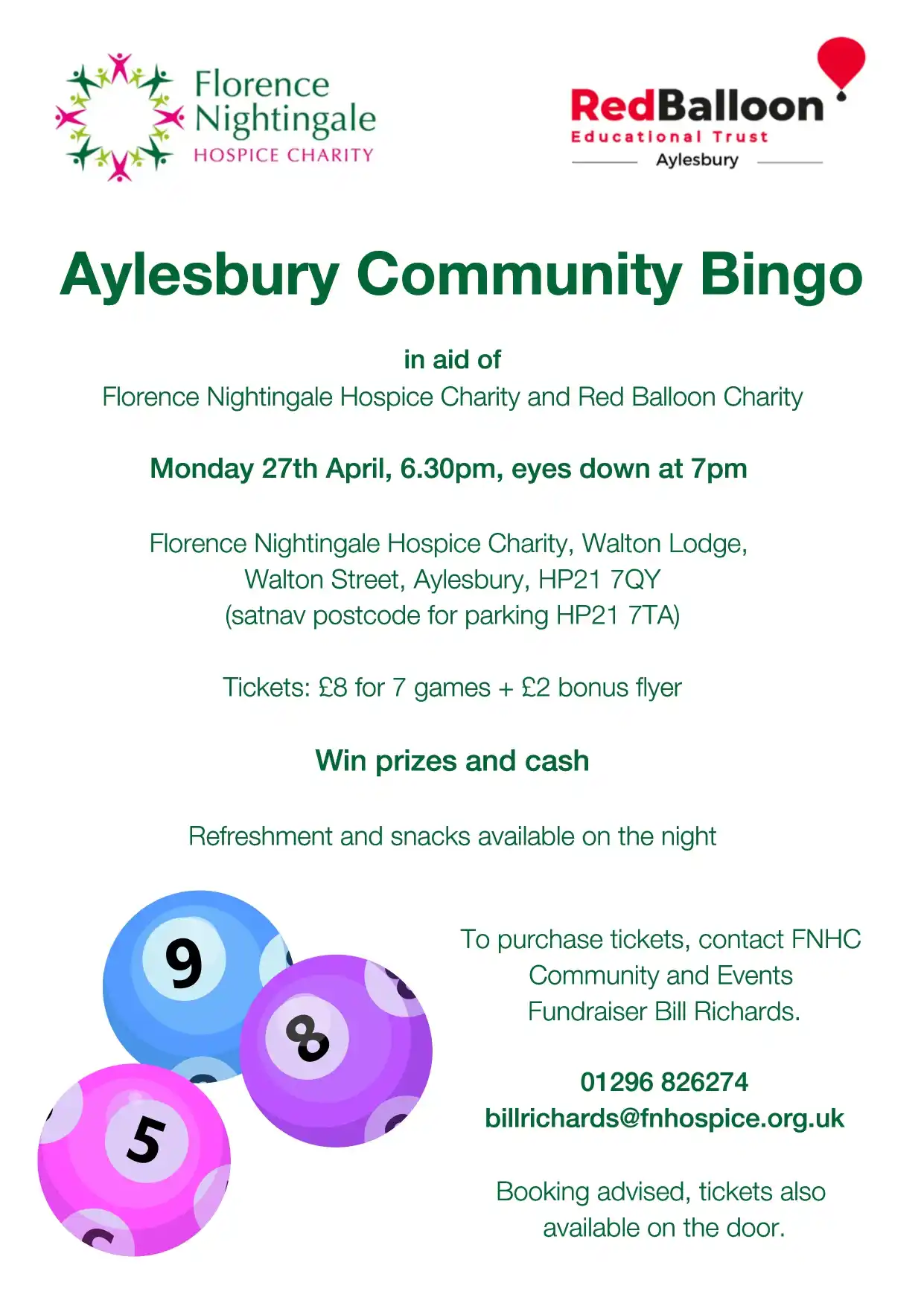 Aylesbury Community Bingo