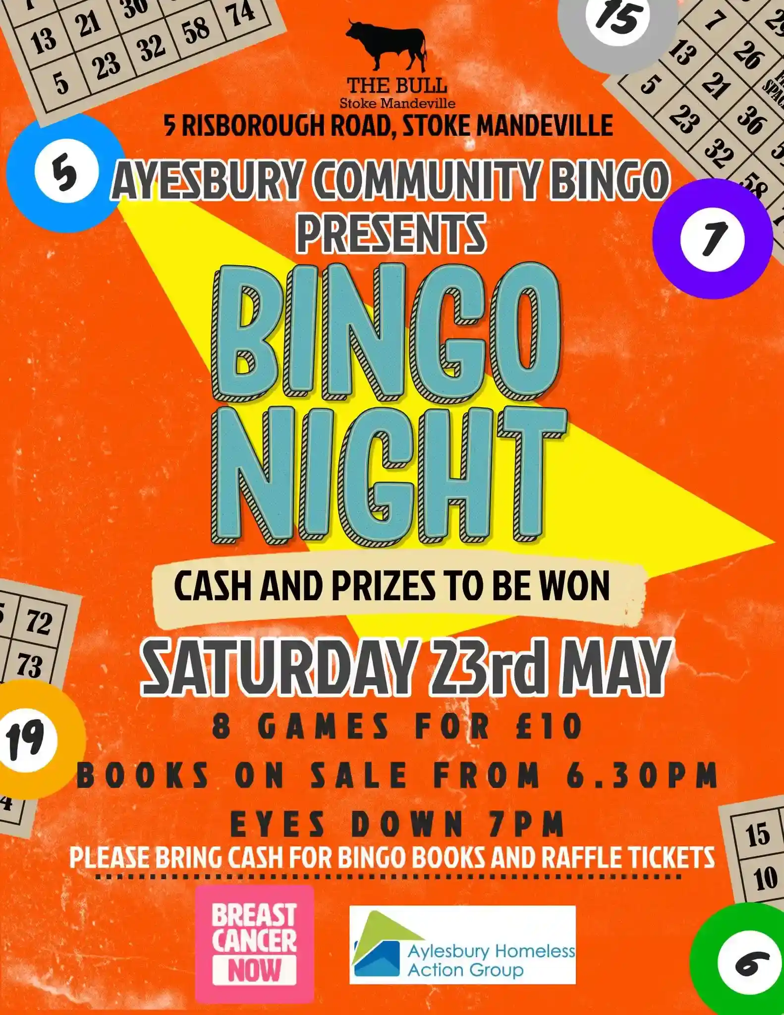 Aylesbury Community Bingo At The Bull
