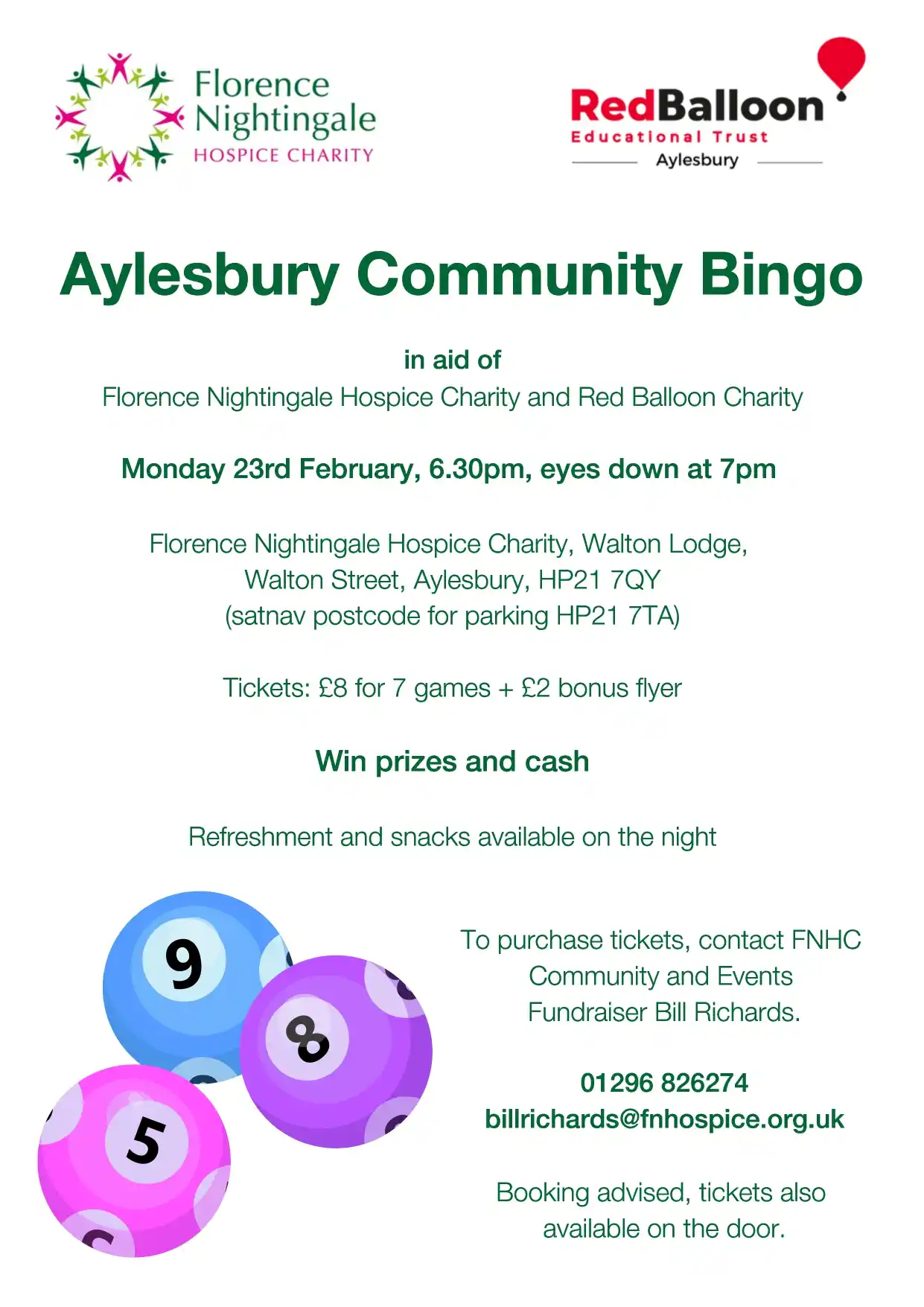 Aylesbury Community Bingo