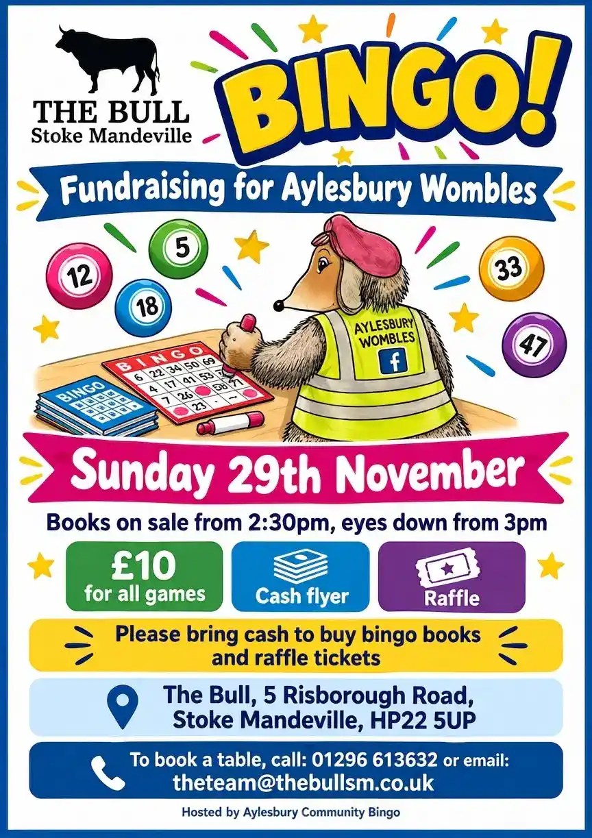 Aylesbury Wombles Bingo