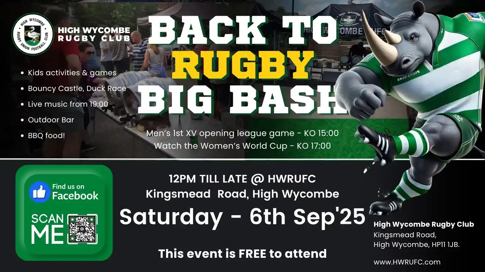 Back To Rugby Big Bash