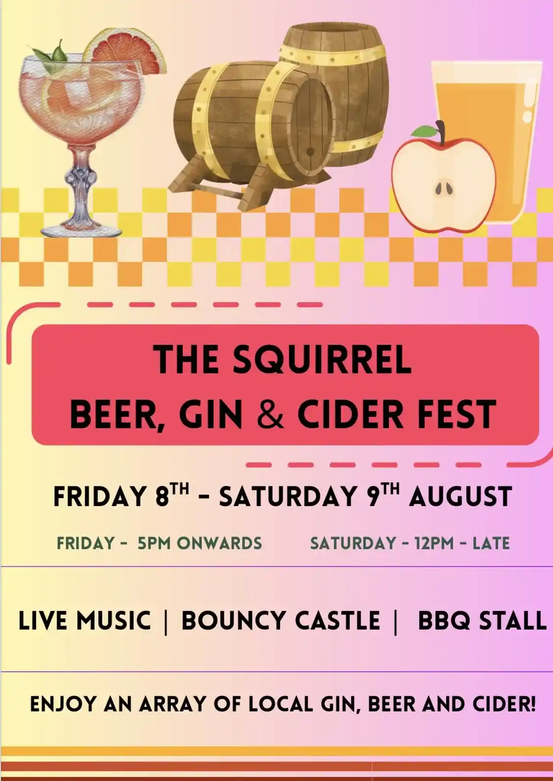 Beer, Gin and Cider Festival