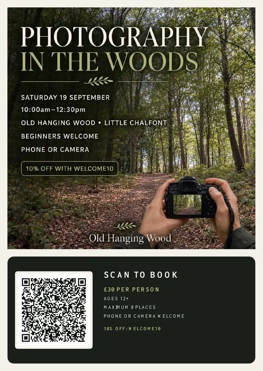 Beginners Woodland Photography Course