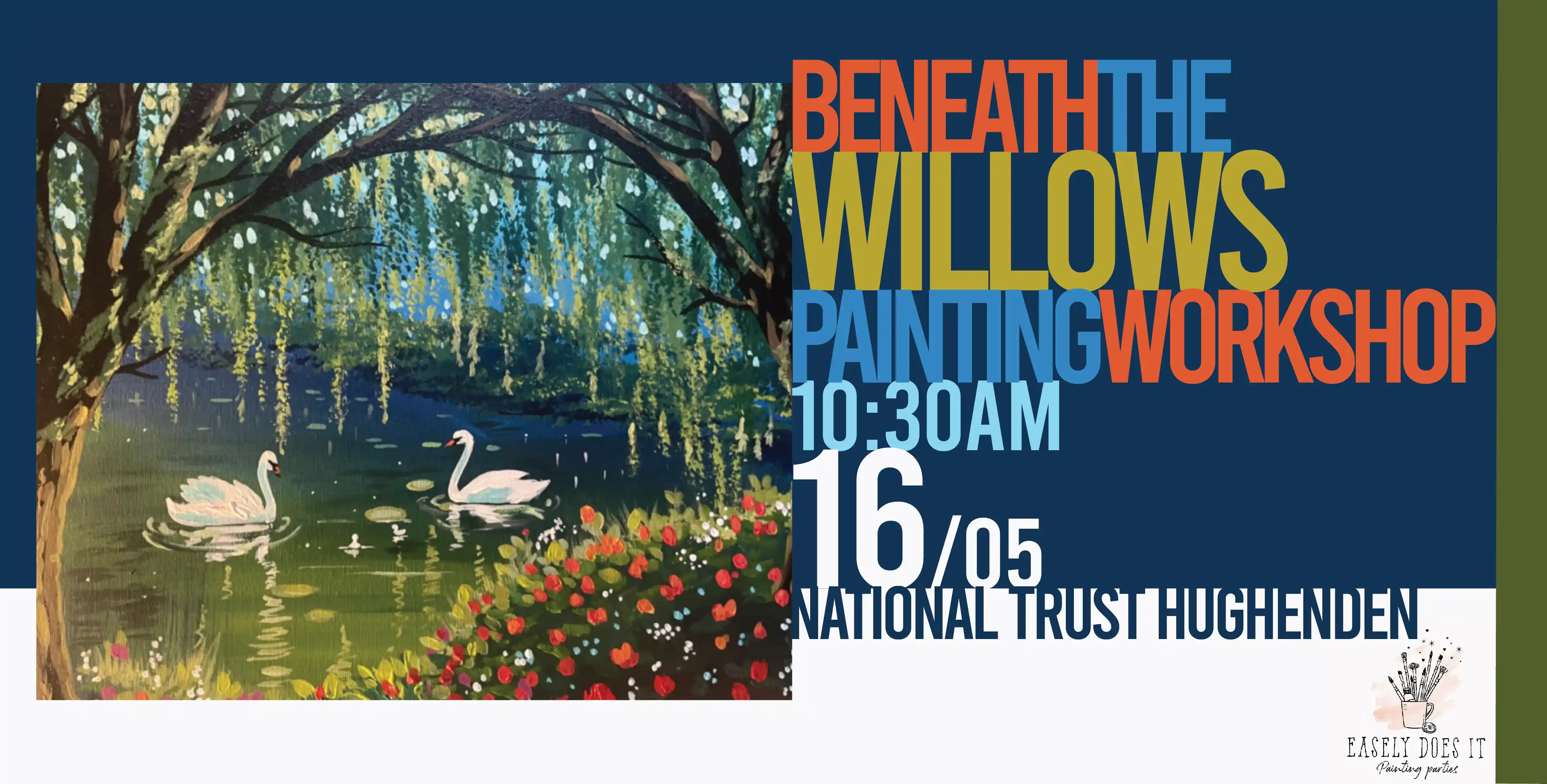 Beneath The Willows Painting Workshop @ National Trust Hughenden