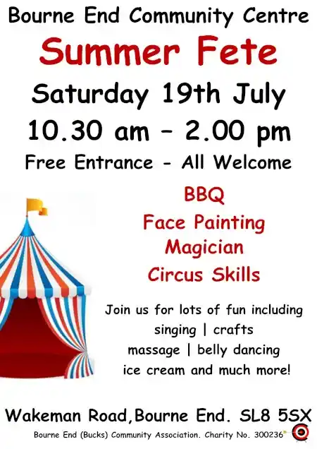 Bourne End Community Centre Summer Fete
