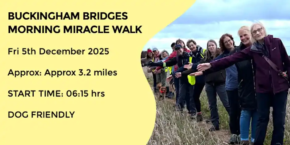 Buckingham Bridges Breakfast Walk | 3.6 Miles | Easy | Bucks