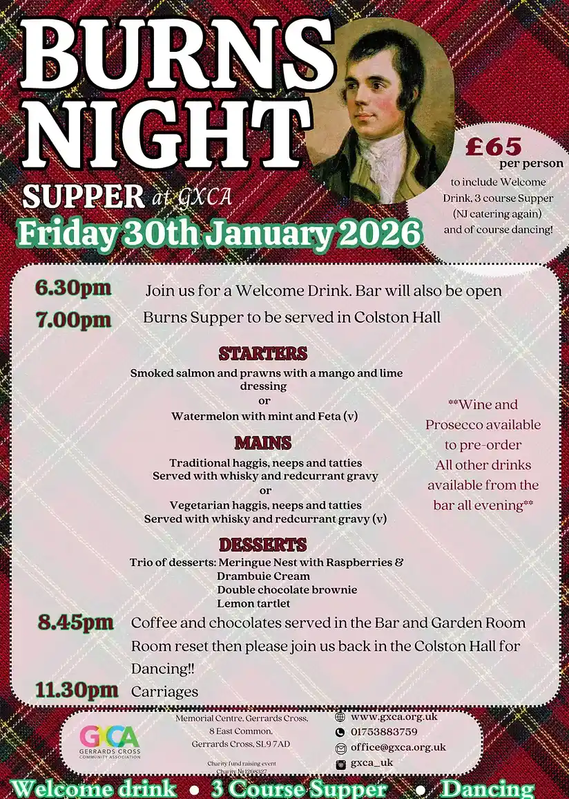 BURNS NIGHT SUPPER