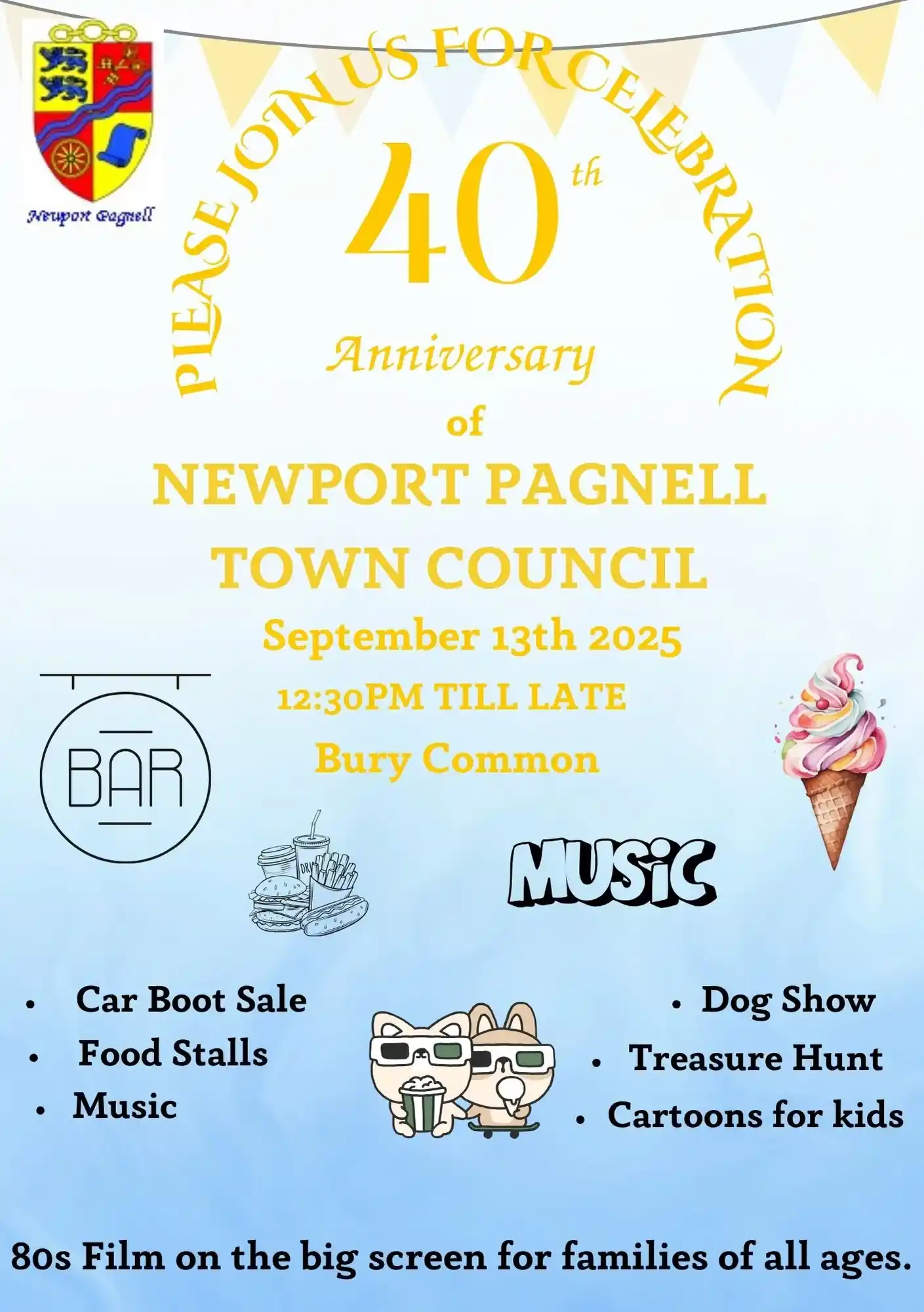 Celebrate 40 Years Of Newport Pagnell Town Council