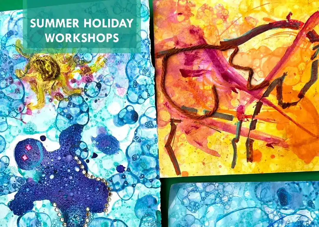Children's Holiday Workshop: Bonkers Bubble Art!