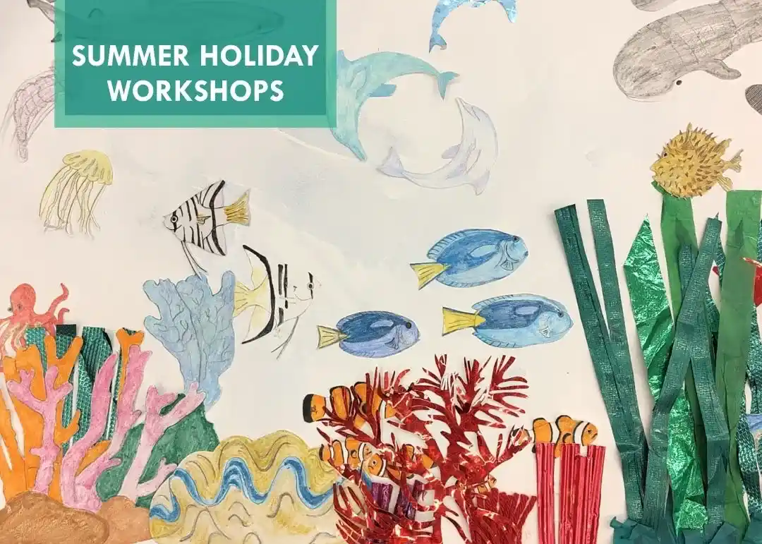 Children's Holiday Workshop: Coral Reef Collage