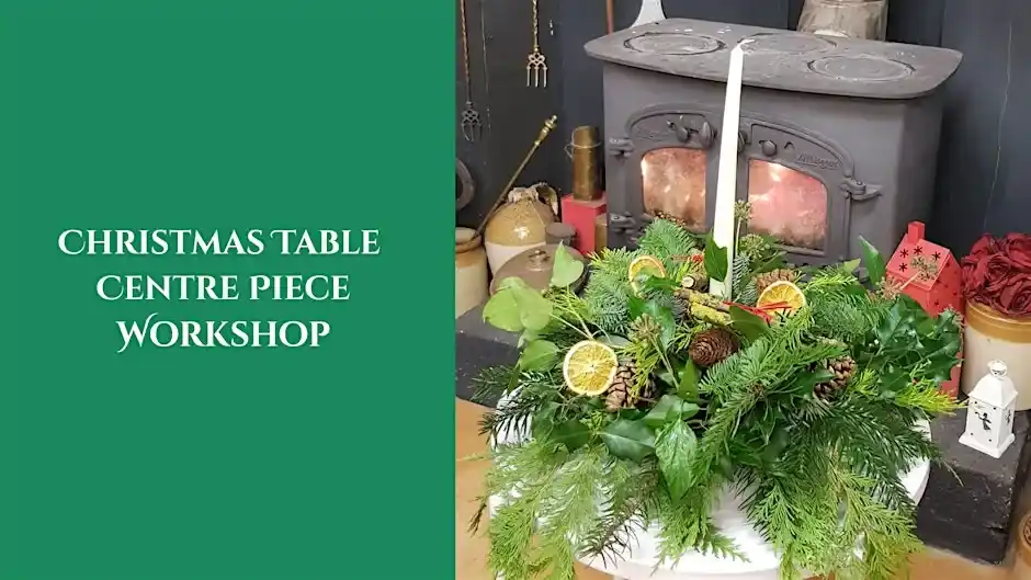 Christmas Table Centre Piece Workshop