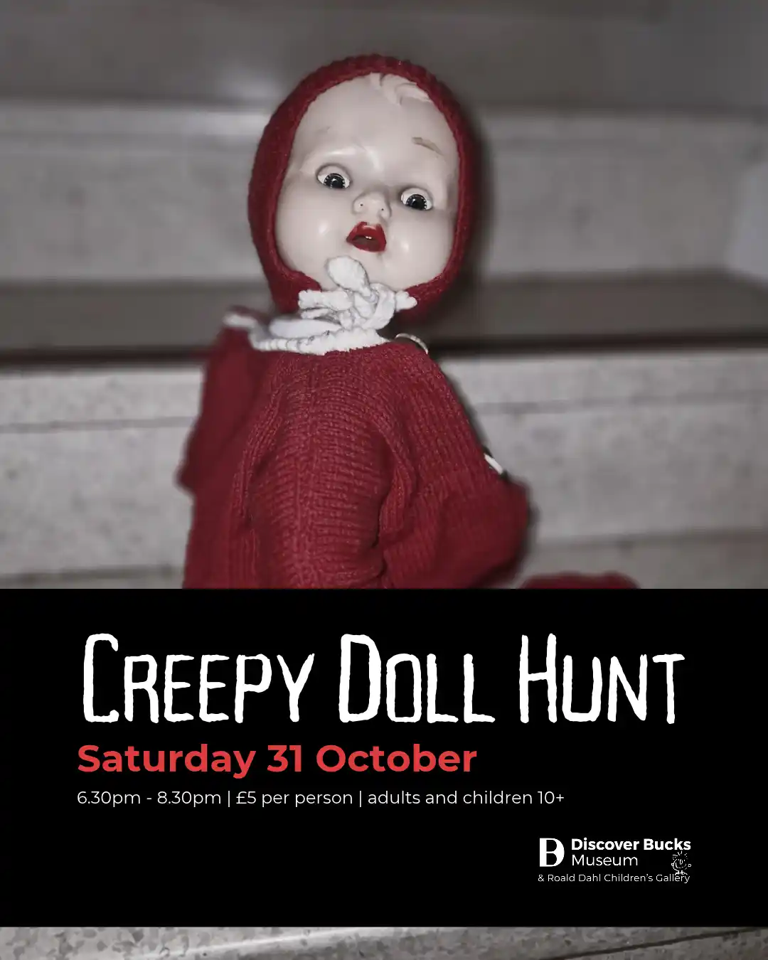 Creepy Doll Hunt @ Discover Bucks Museum