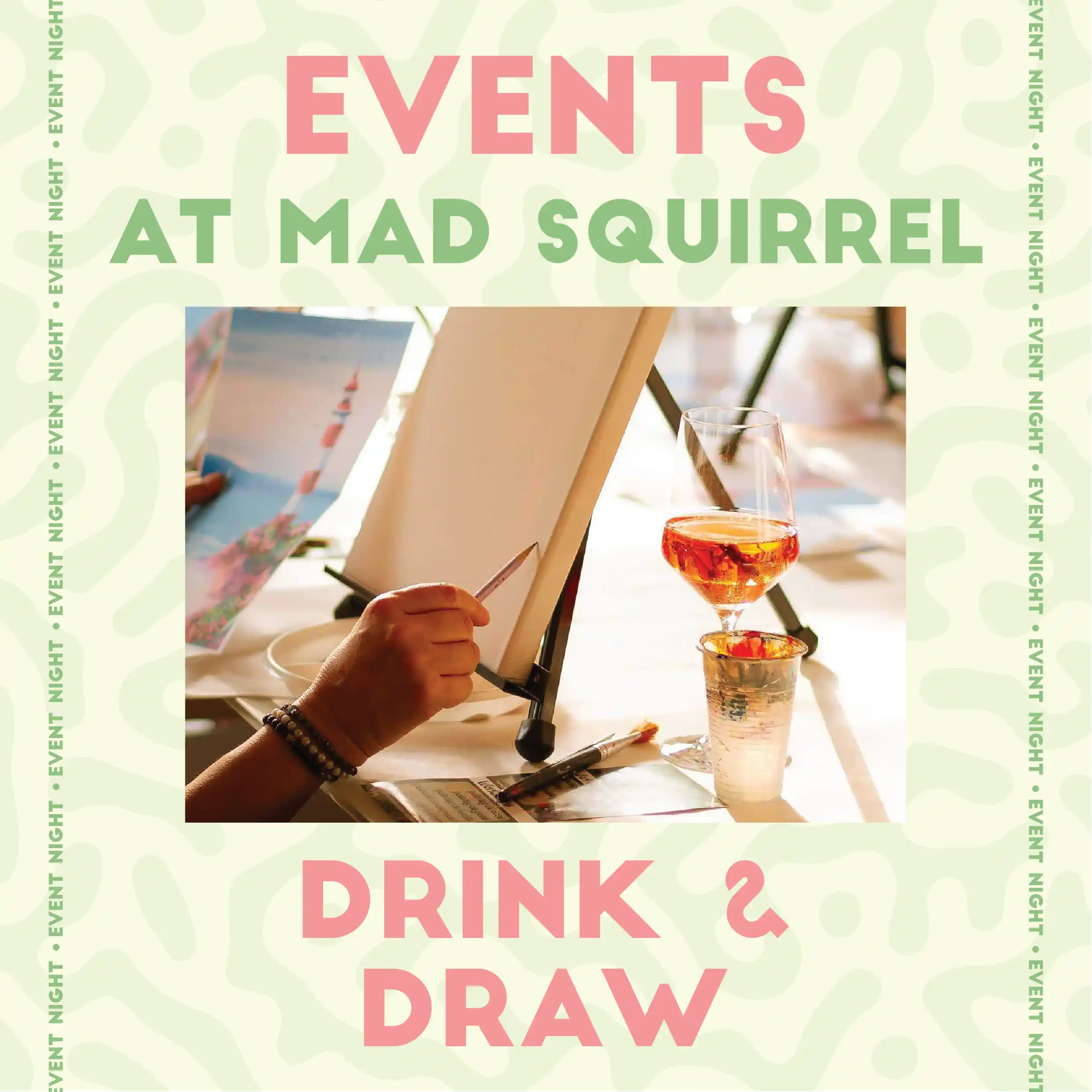 Drink & Draw - The Mad Squirrel Amersham