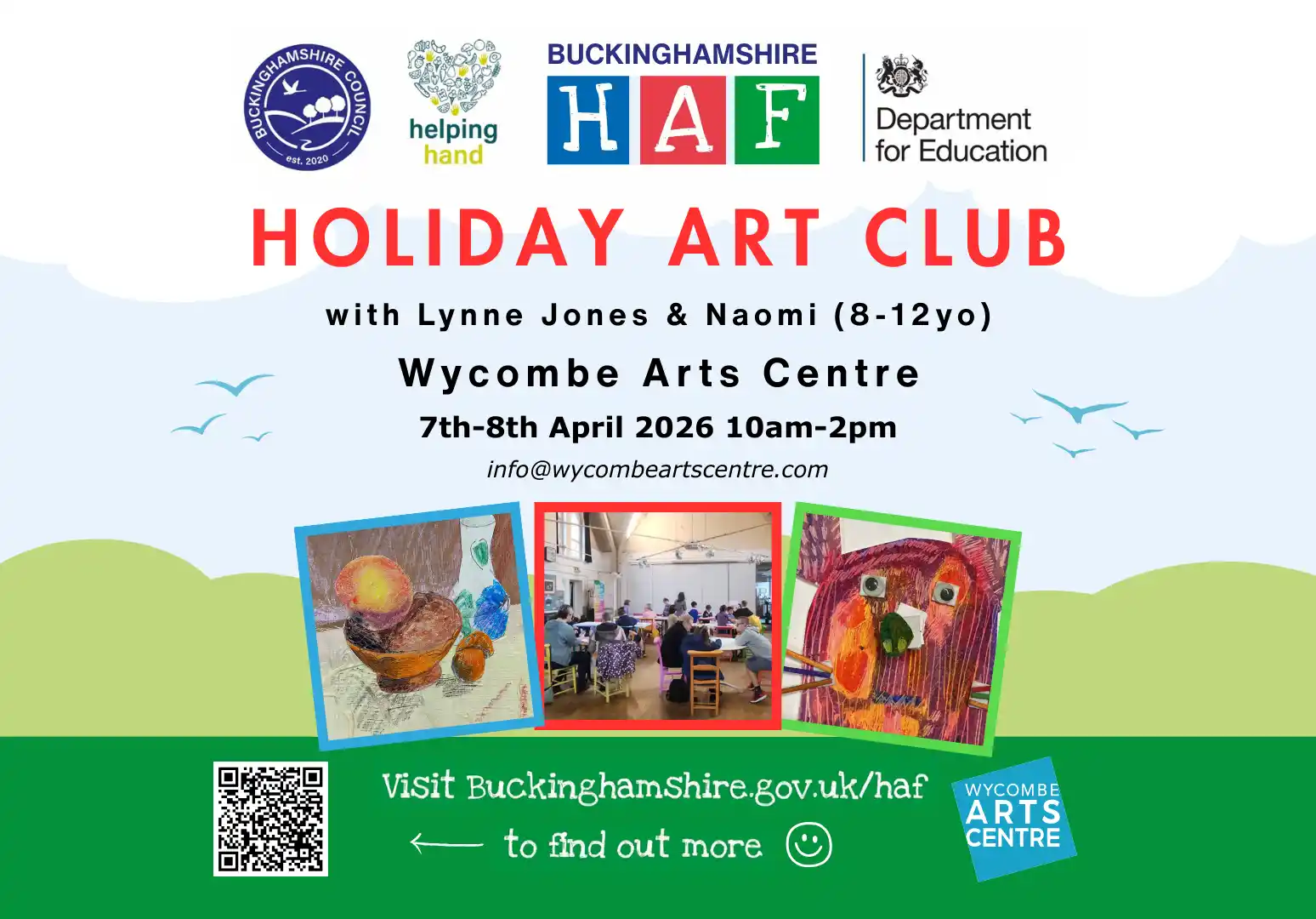 Easter Holiday Club In High Wycombe (Haf) – Art Activities For 8–12 Year Olds
