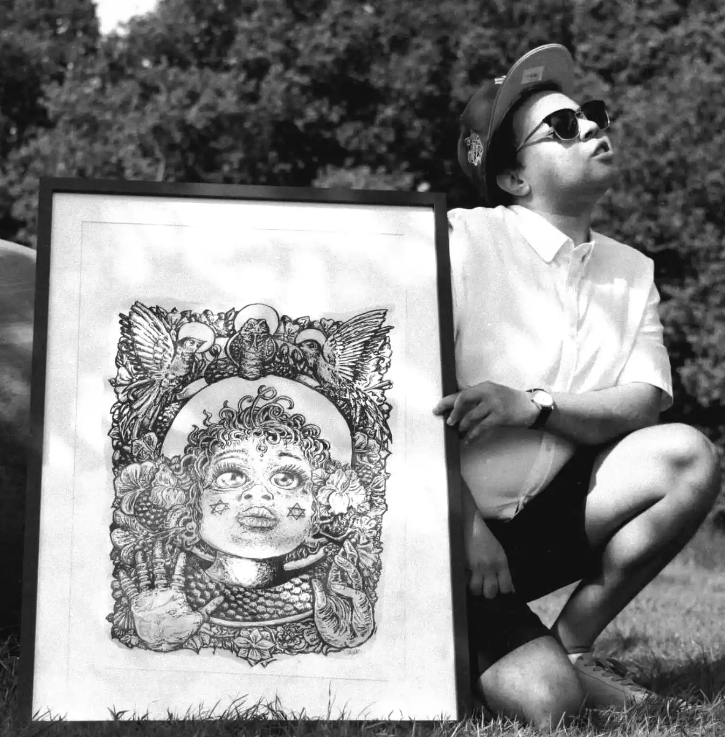 Exhibition: Worlds Within Ink: The Art Of Caleb