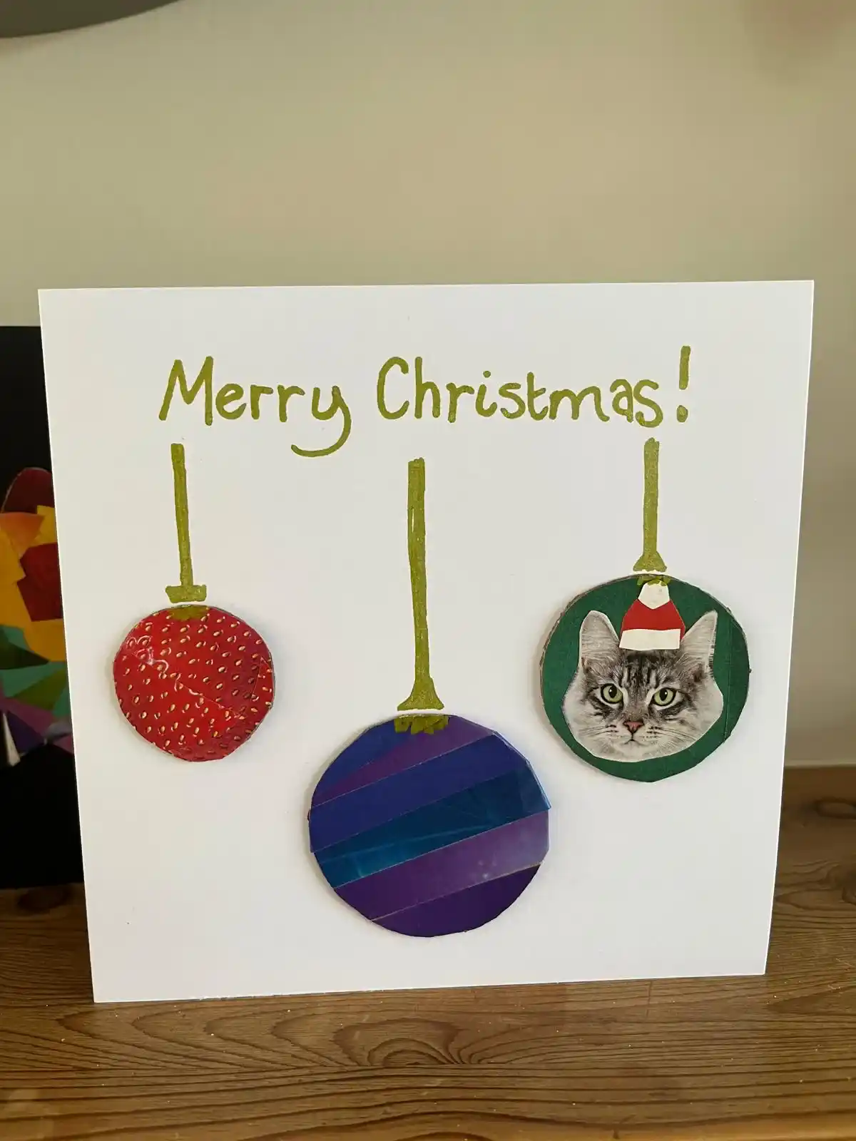 Family Craft - Collage Christmas Card