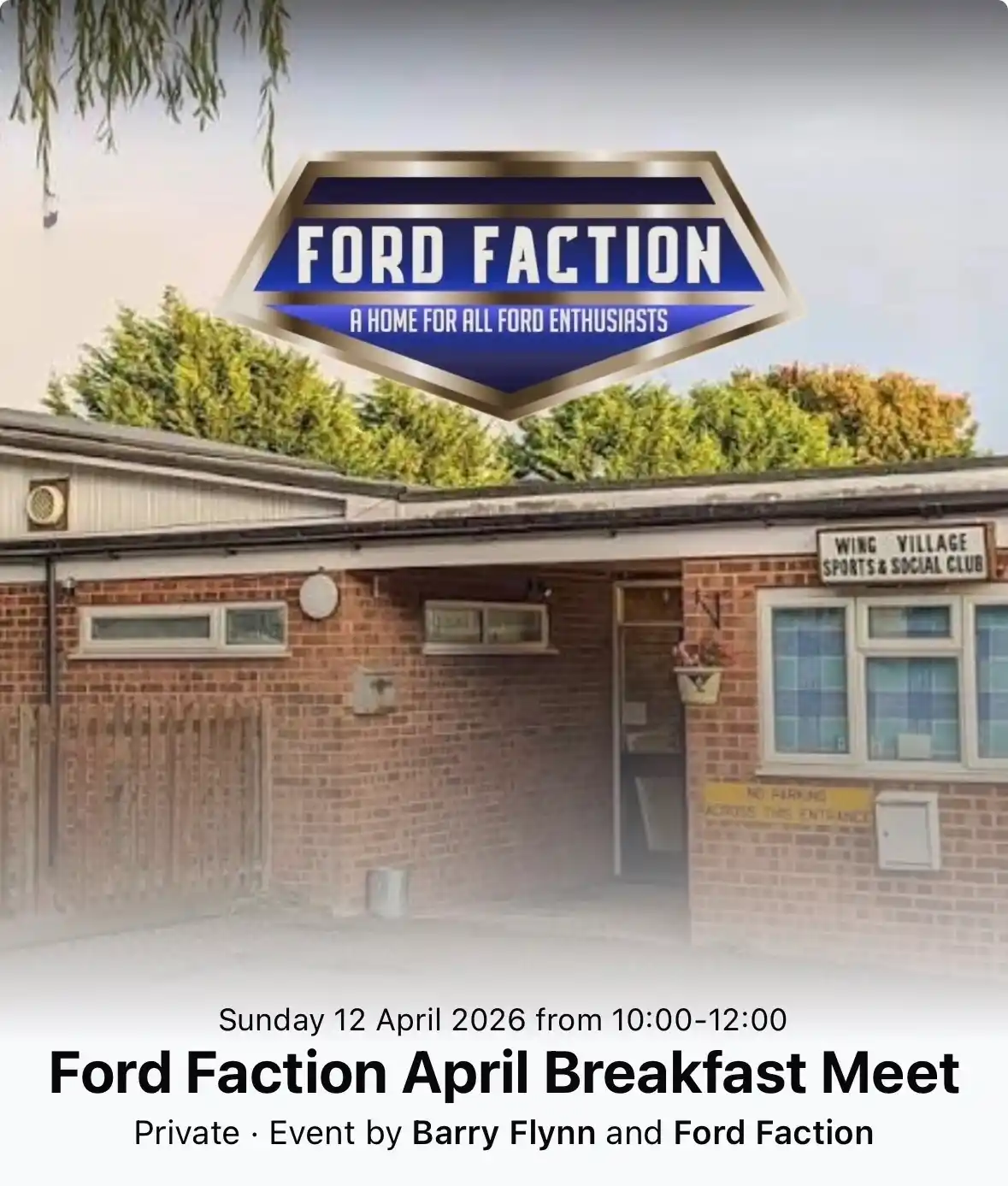Ford Faction April Breakfast Meet