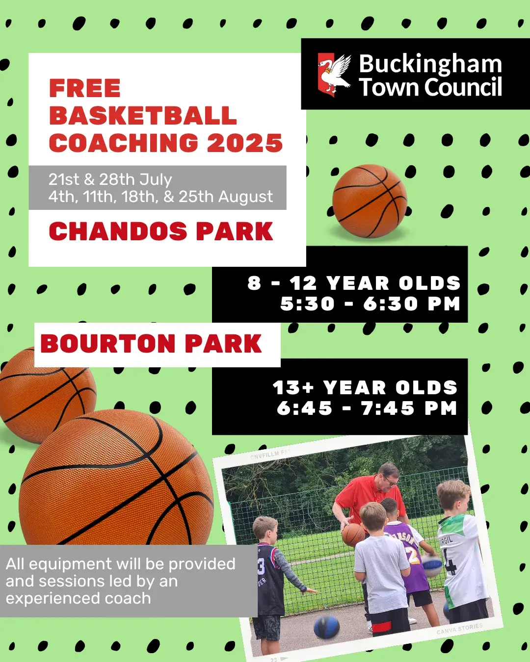 Free Basketball Sessions
