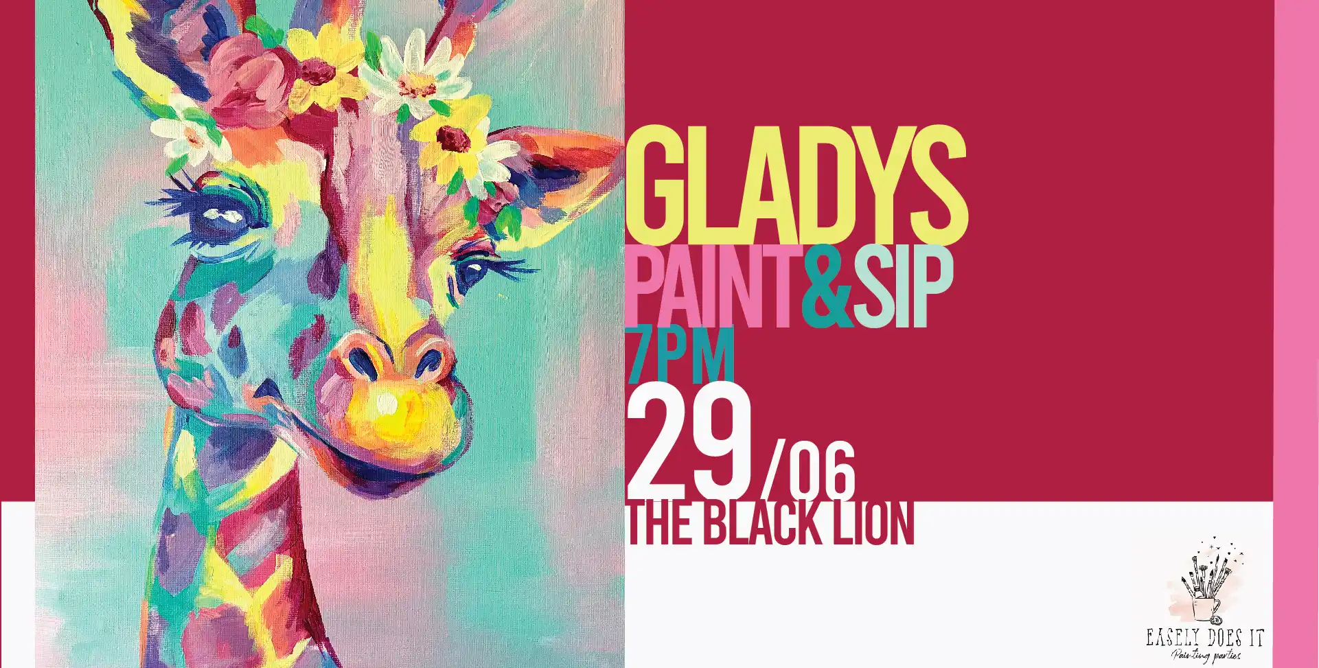Gladys Paint And Sip Night