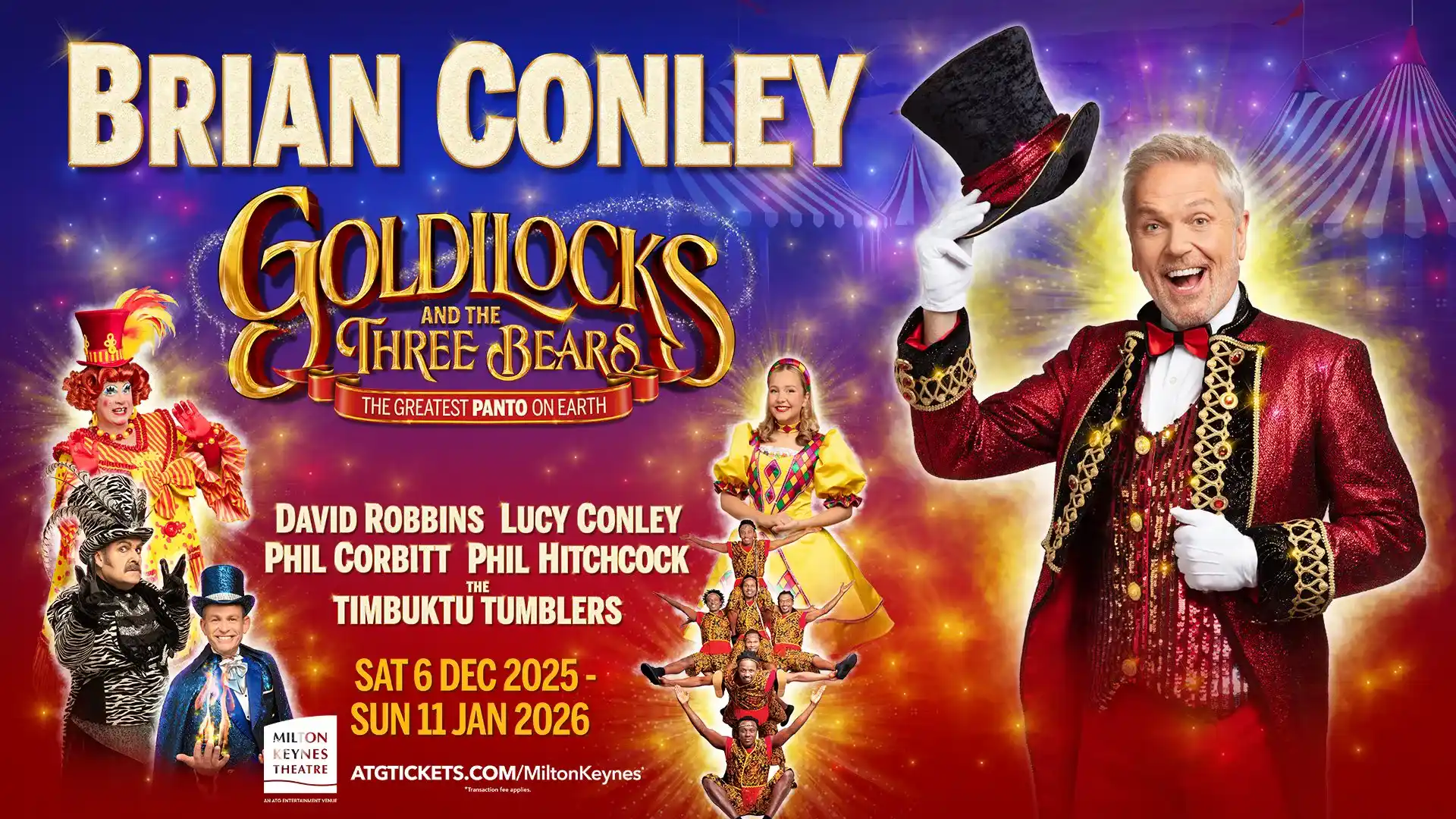 Goldilocks And The Three Bears At Milton Keynes Theatre