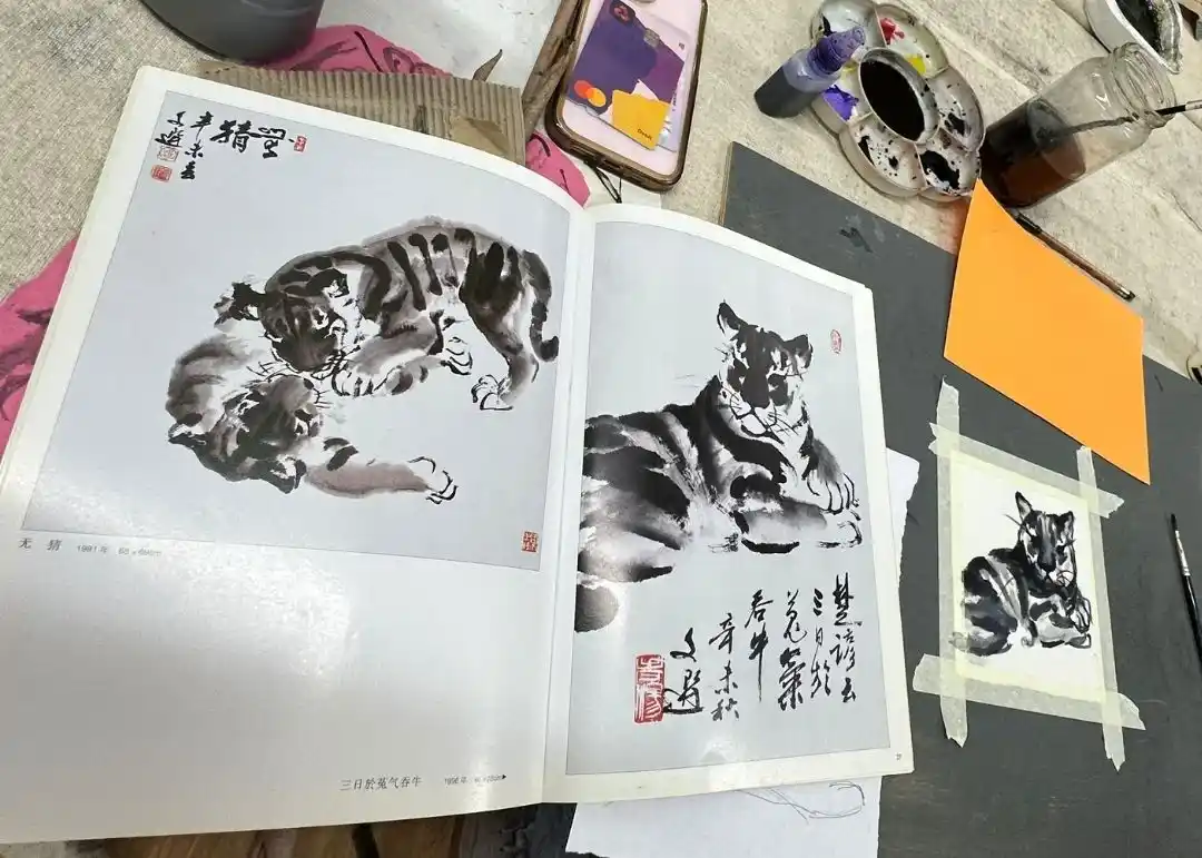 Half-day Workshop: Painting With Inks