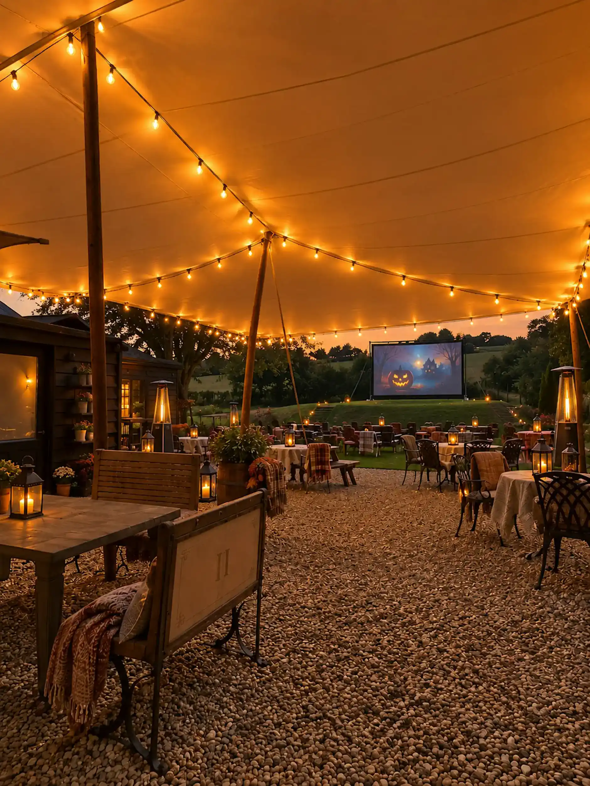 Halloween Outdoor Cinema Night At The Black Horse