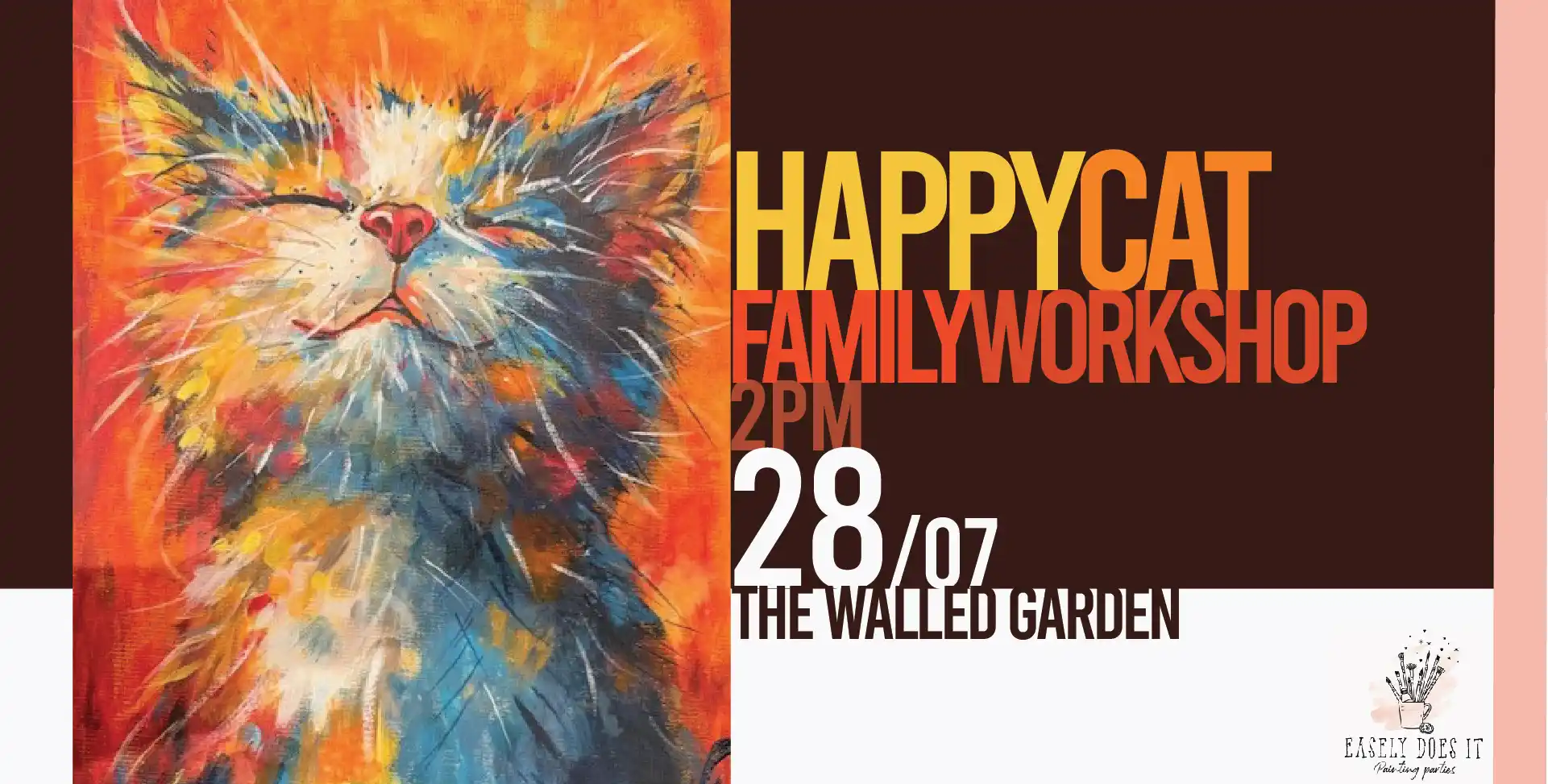 Happy Cat Family Painting Workshop