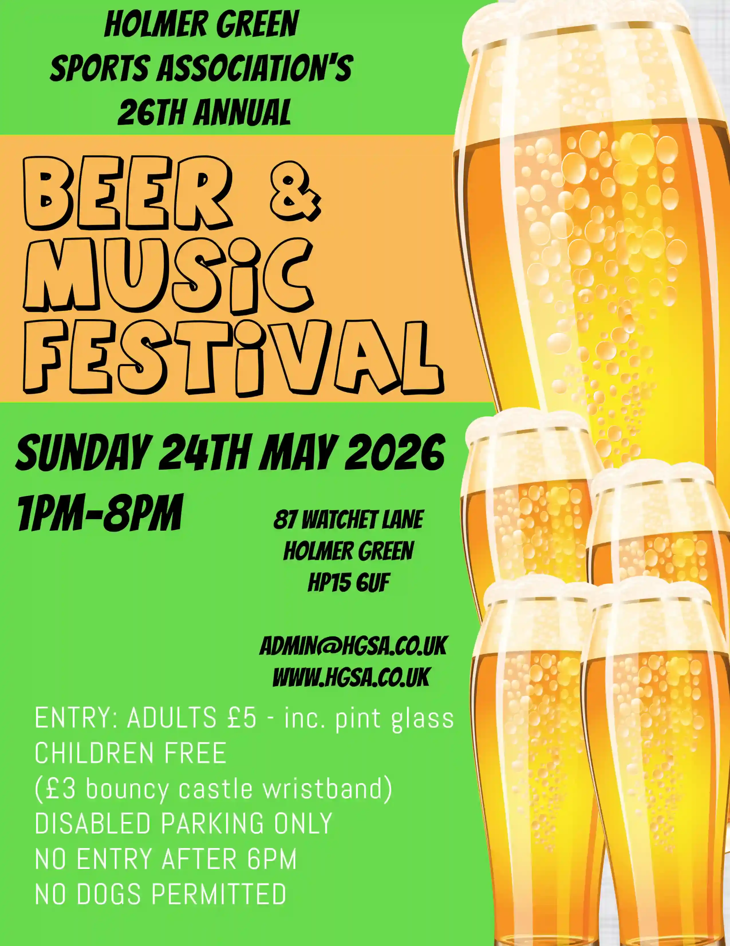 HGSA Beer & Music Festival