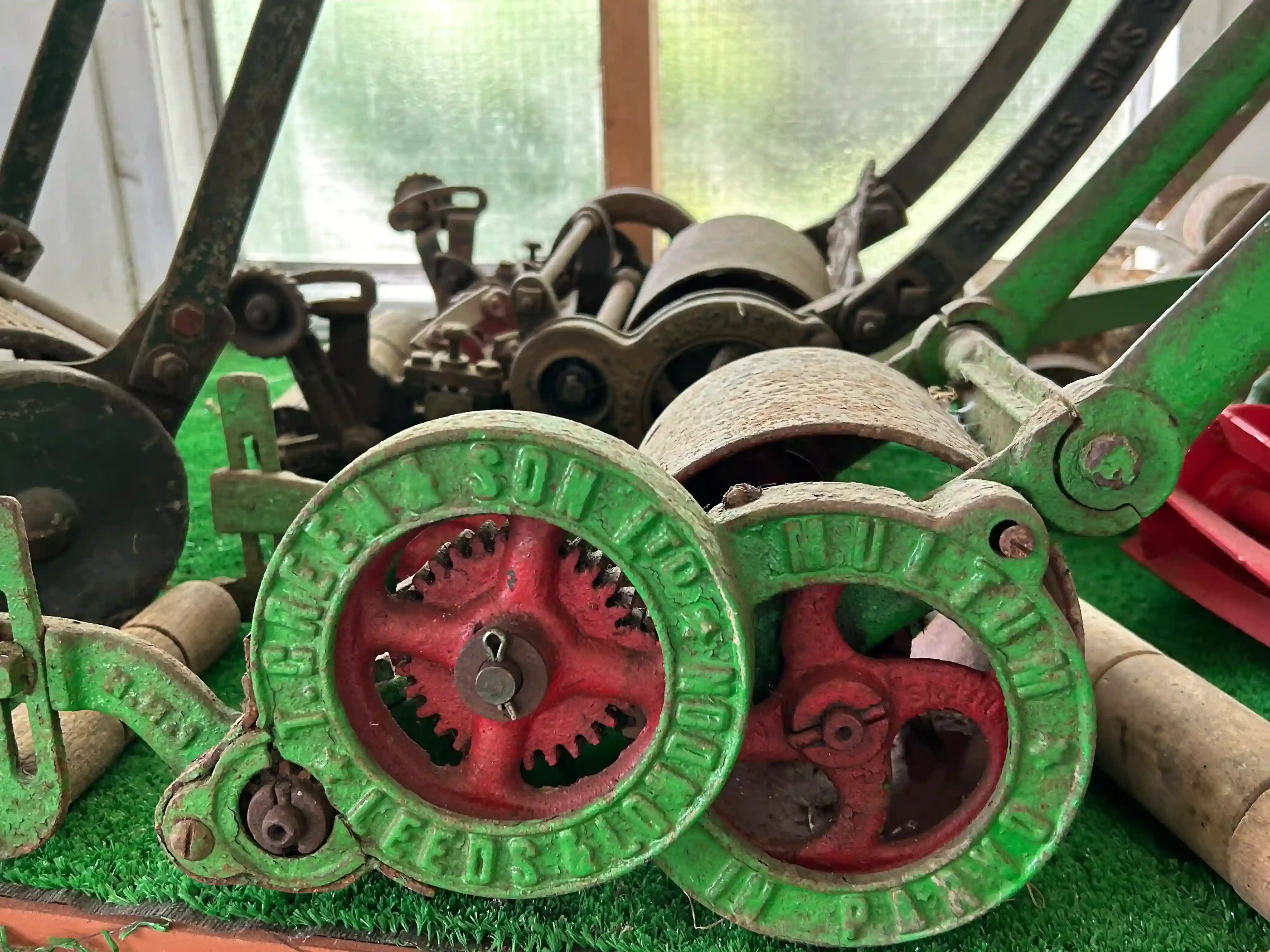 Join The Old Lawnmower Club On The Green, Green Grass Of Milton Keynes Museum