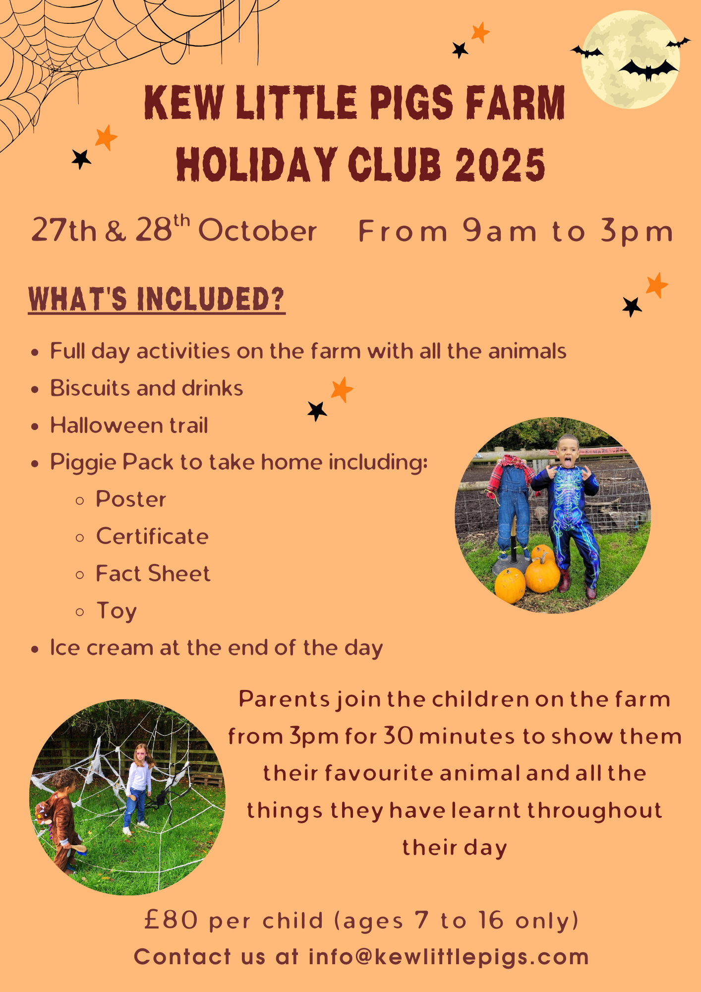 Kew Little Pigs Farm Holiday Club