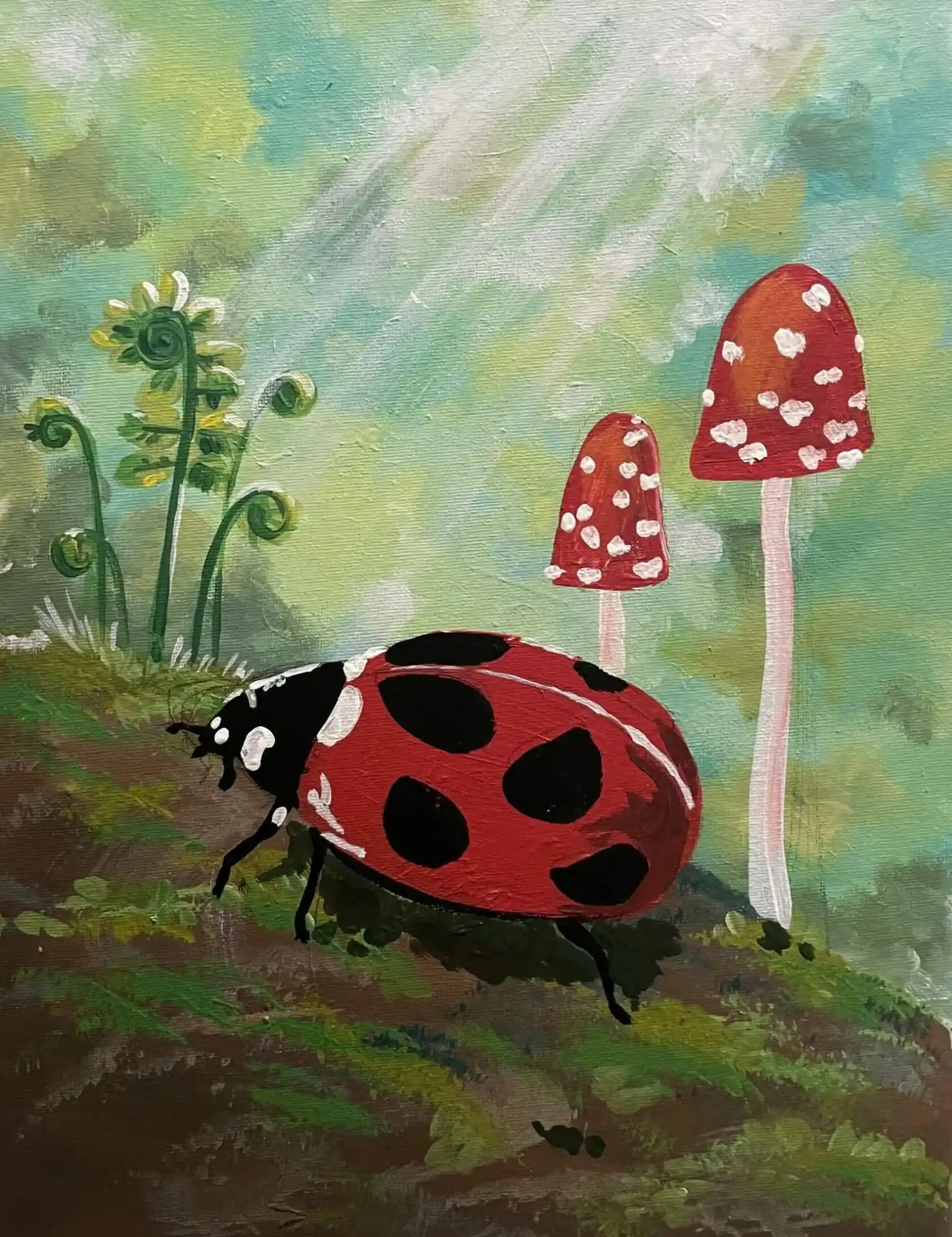 “lady Bug” Family Painting Workshop