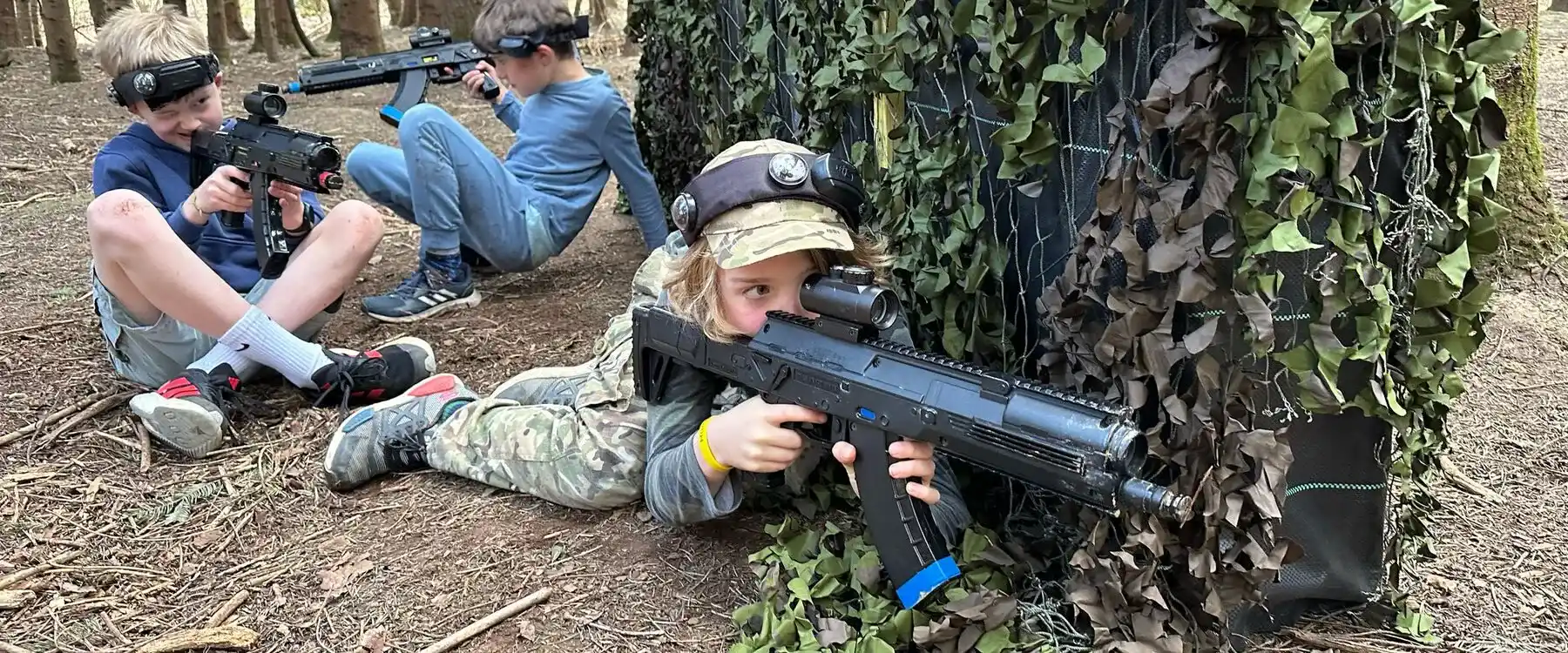 Laser Tag At Wendover Woods