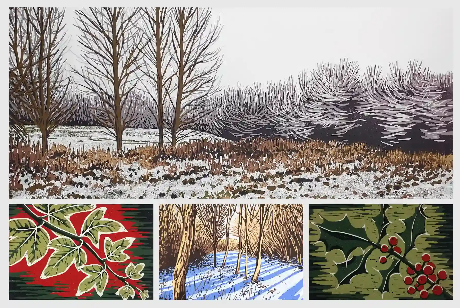 Lino Print Winter Workshop