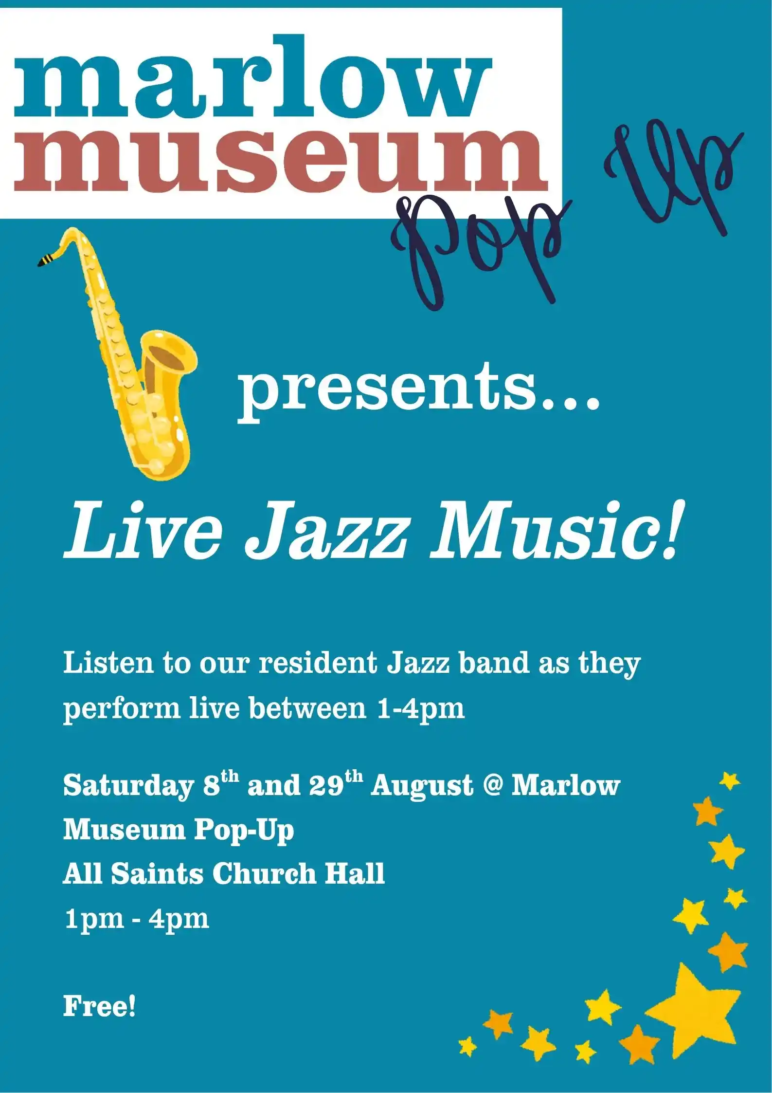 Live Jazz At Marlow Museum Pop-Up