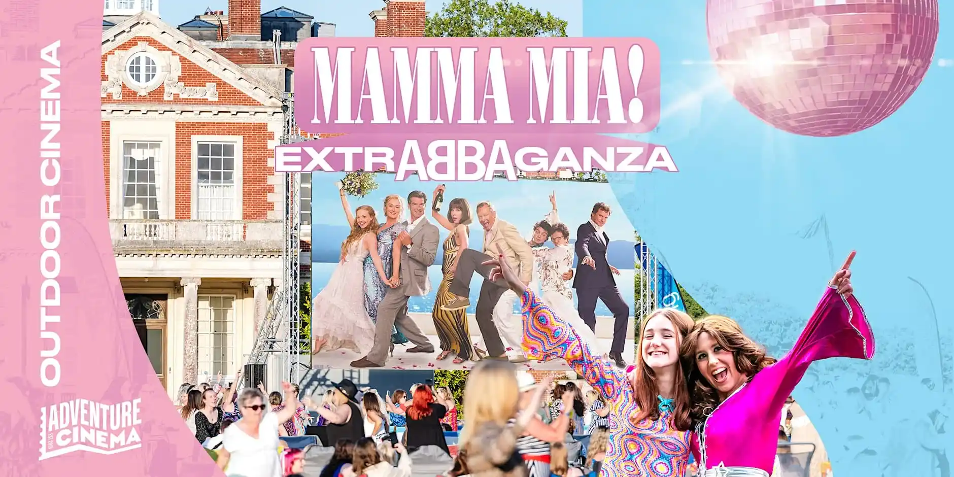 Mamma Mia! Outdoor Cinema Extrabbaganza At Stowe House, Buckinghamshire