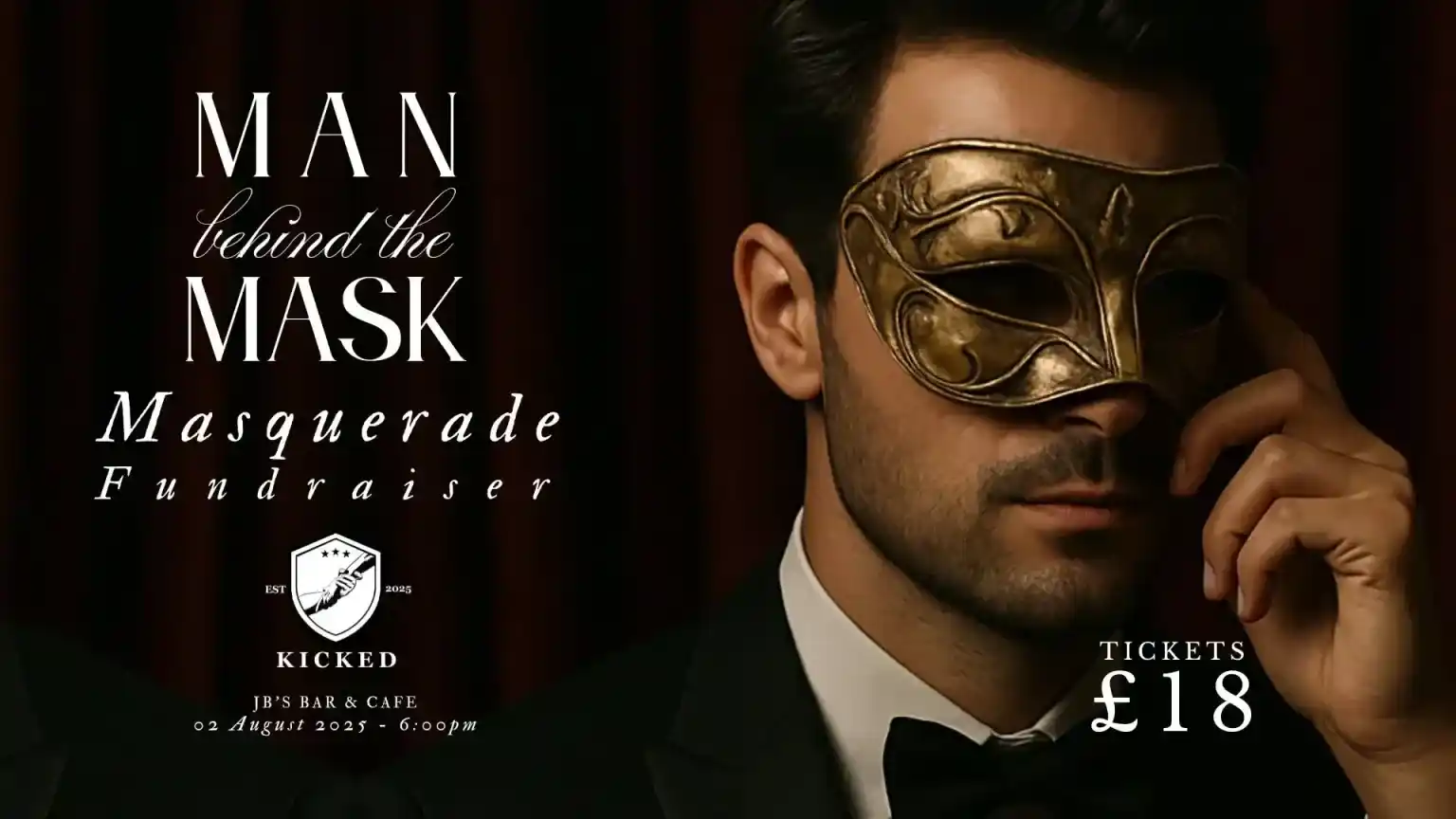 Man Behind the Mask &#8211; Masquerade Fundraiser