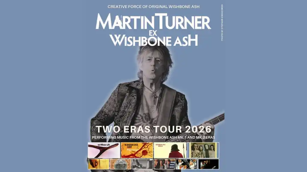 Martin Turner Ex Wishbone Ash