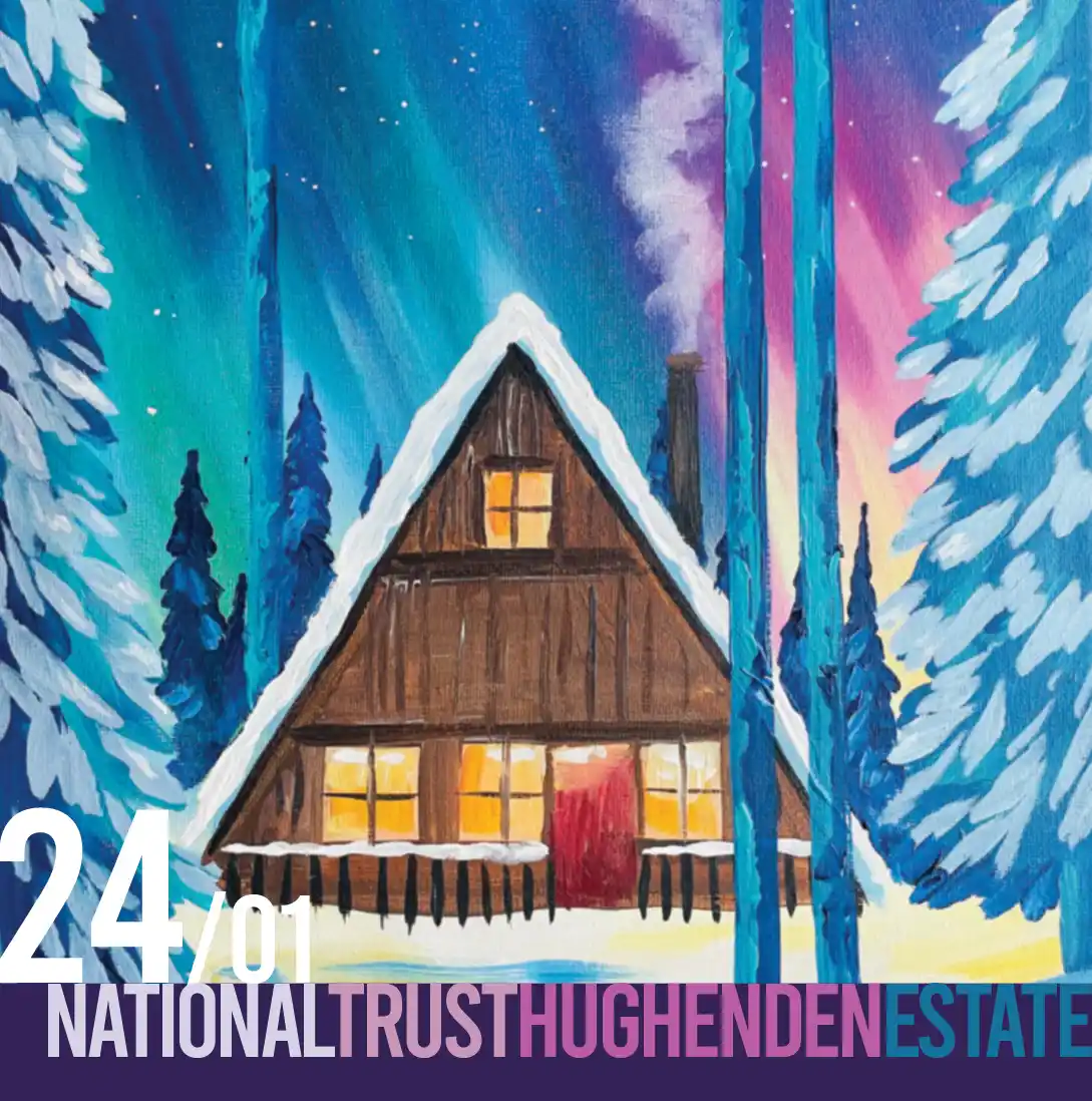 Northern Lights Painting Morning at National Trust Hughenden