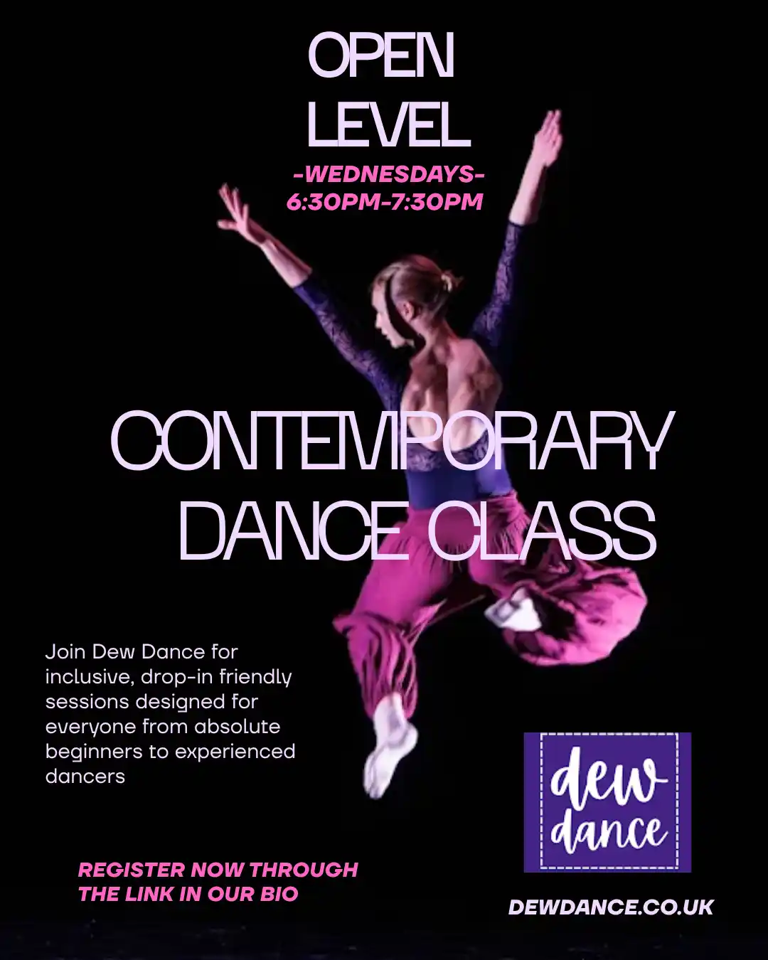 Open Level Adult Contemporary Dance Class