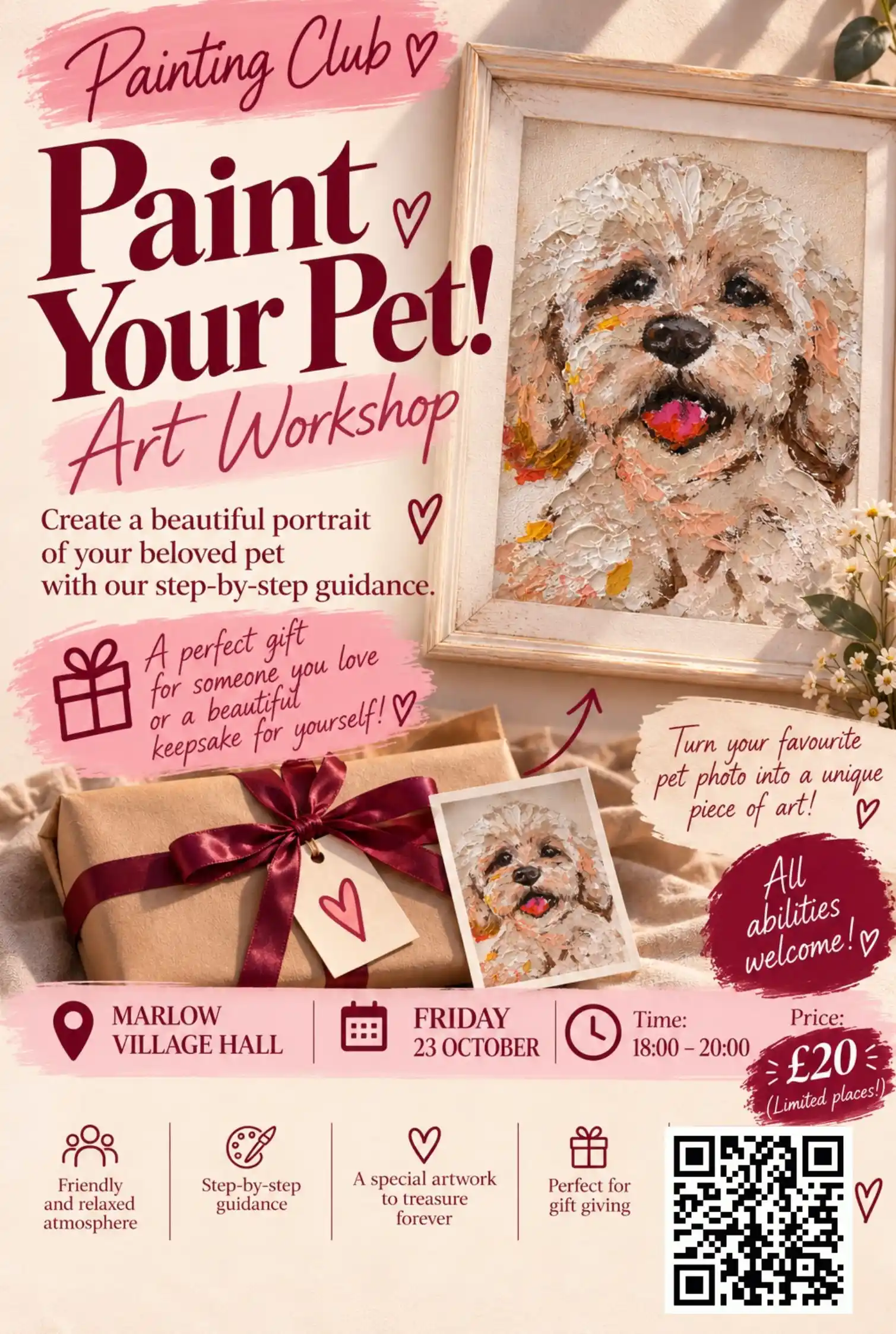 Paint Your Pet/ Marlow Art Workshop