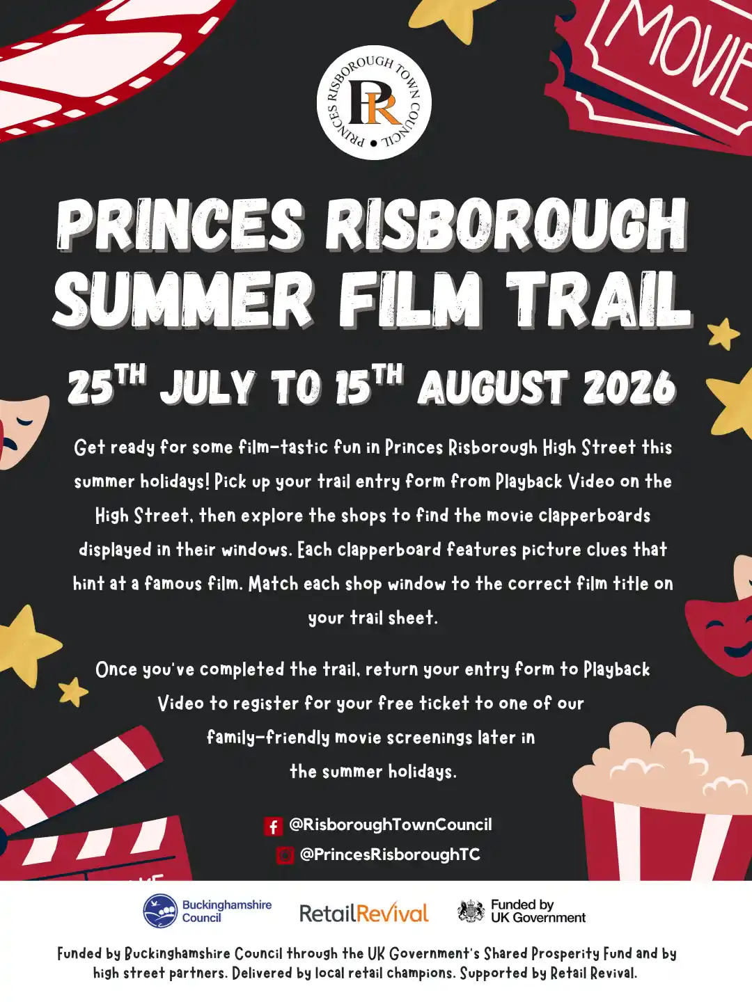 Princes Risborough Summer Film Trail