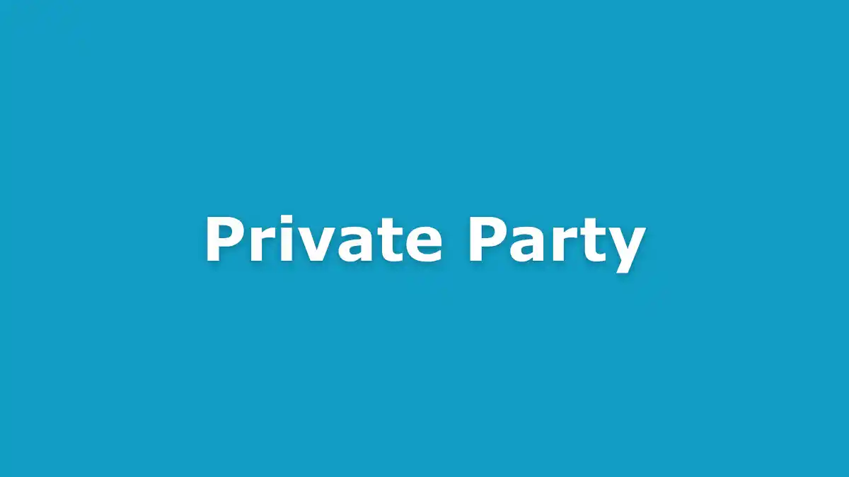 Private Party