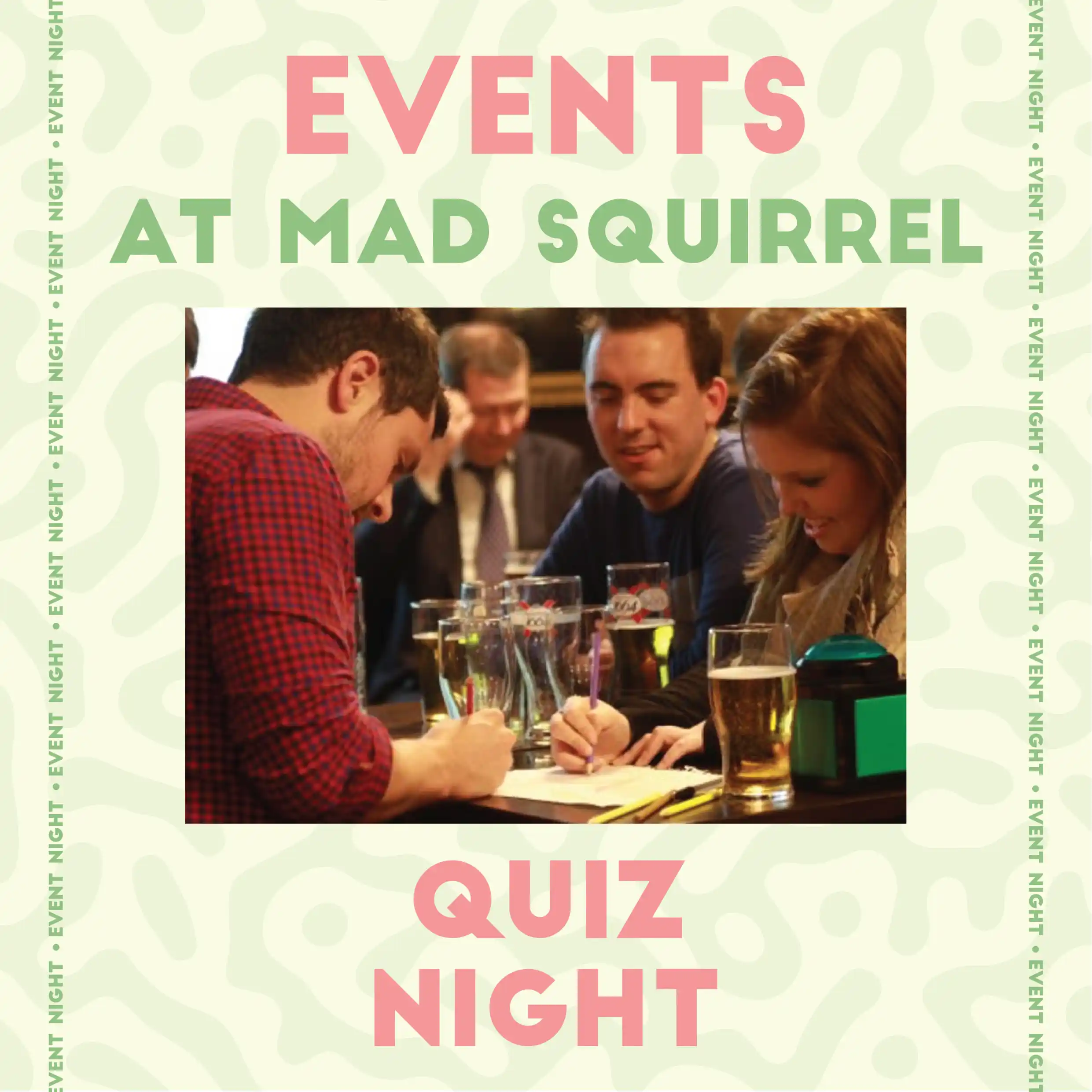 Quiz Night With Bucks Quiz - The Mad Squirrel Amersham