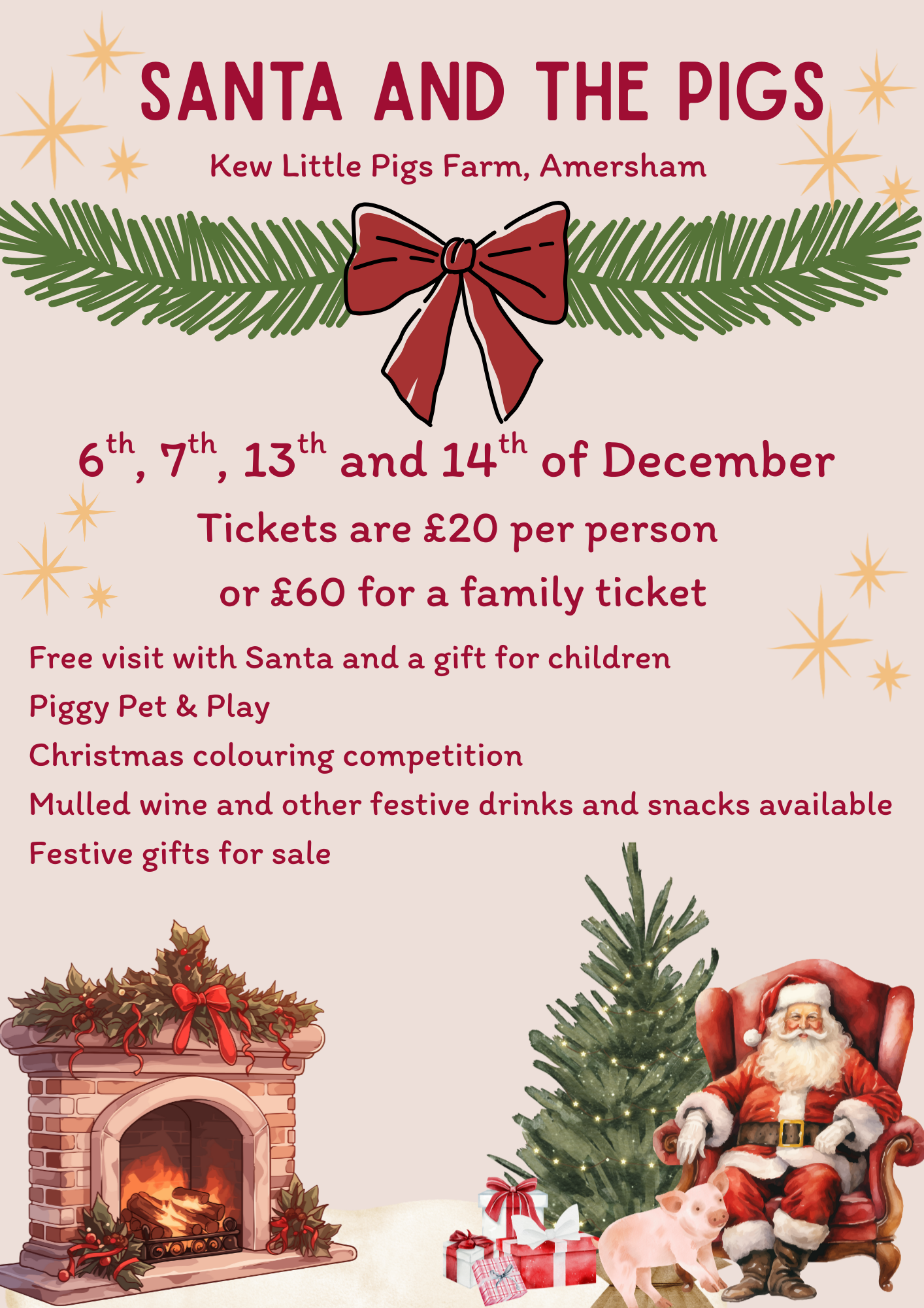 Santa And The Pigs